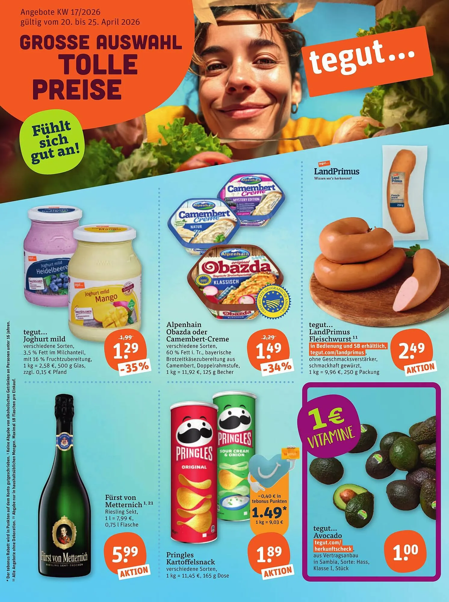 Tegut Prospekt von 24. April bis 25. April 2026 - Prospekt seite 3