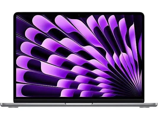 APPLE MRXN3D/A MBA 13.6 M3 8C 8/256/8C SPG, Notebook, mit 13,6 Zoll Display, Apple M3,M3 Prozessor, 8 GB RAM, 256 GB SSD, Apple M3, Space Grau, macOS
