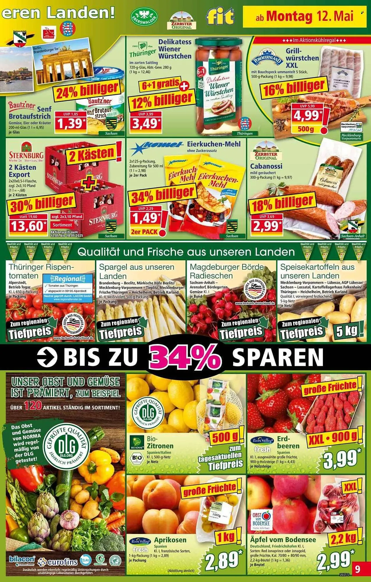 Norma Prospekt von 12. Mai bis 18. Mai 2025 - Prospekt seite 9