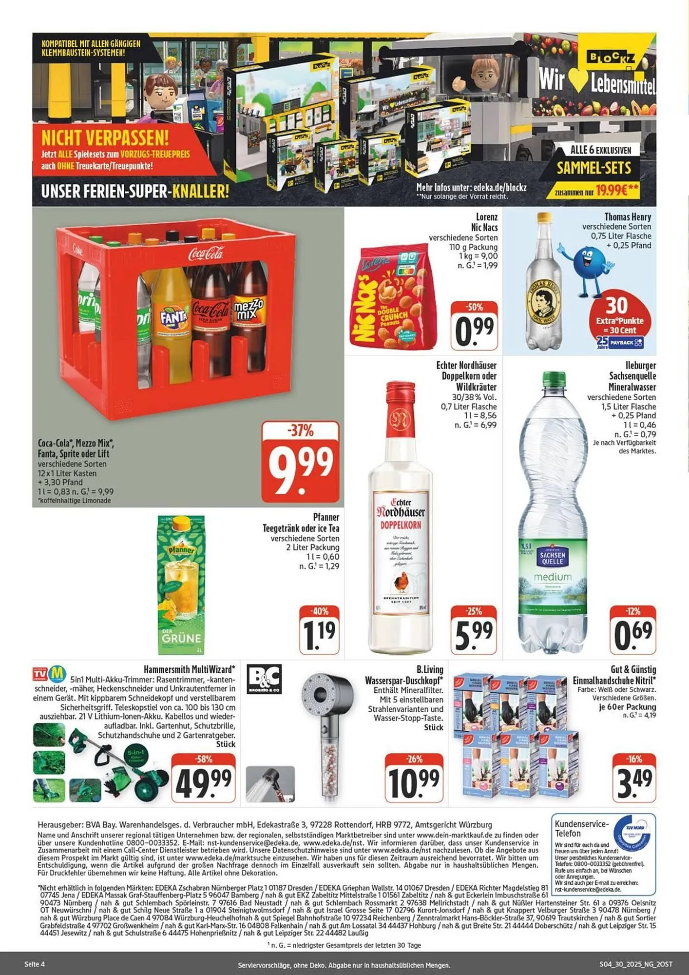 nah & gut Prospekt von 19. Juli bis 26. Juli 2025 - Prospekt seite 4