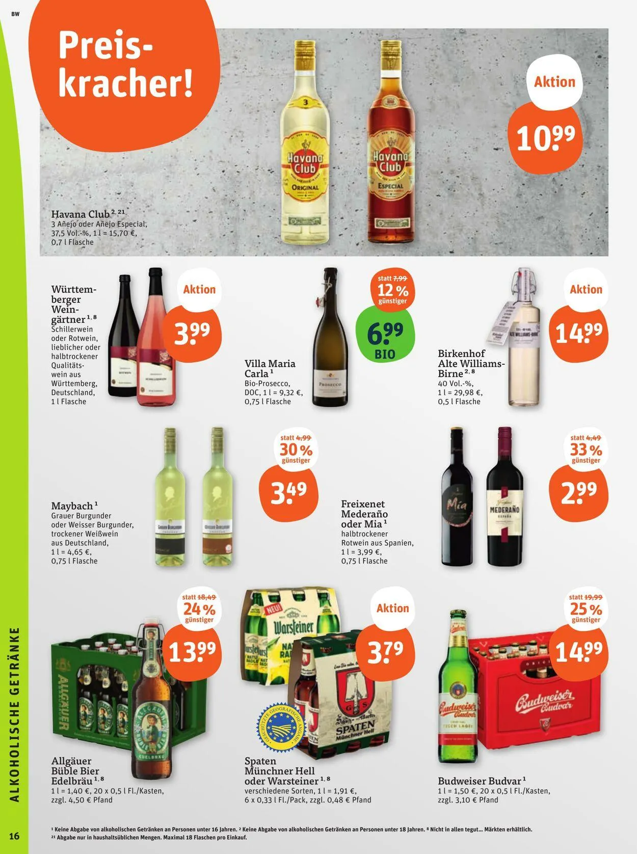 Tegut Aktueller Prospekt von 13. Oktober bis 19. Oktober 2025 - Prospekt seite 18