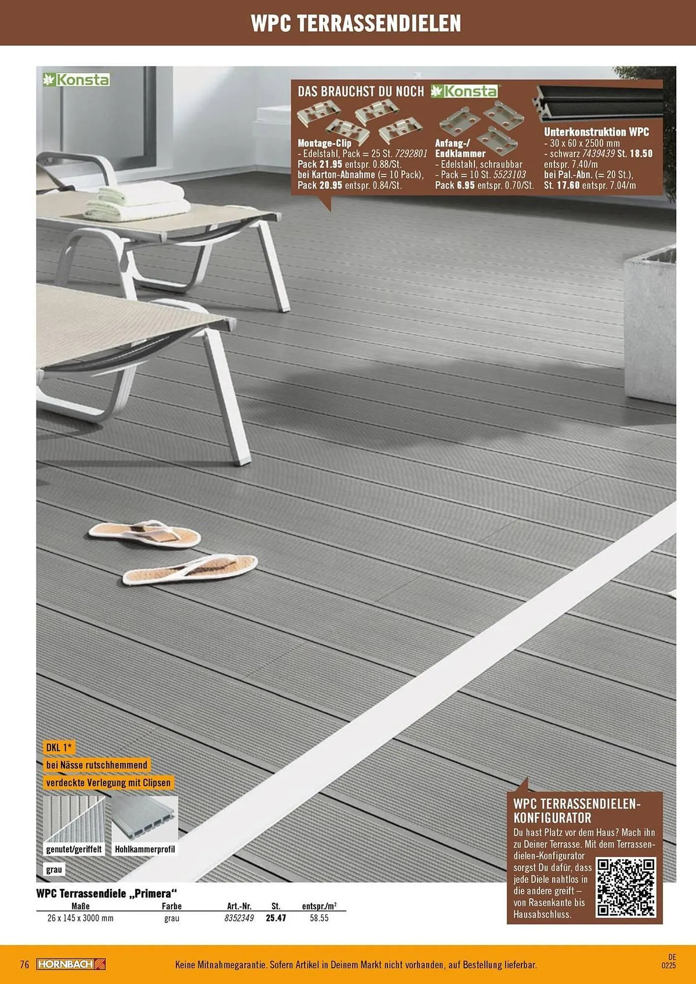 Hornbach Prospekt von 9. April bis 15. April 2025 - Prospekt seite 76