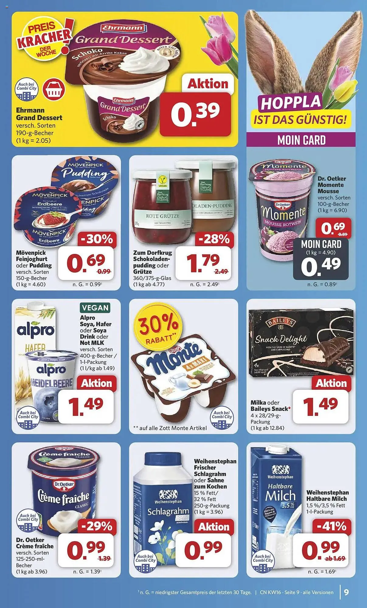 Combi Prospekt von 14. April bis 19. April 2025 - Prospekt seite 9