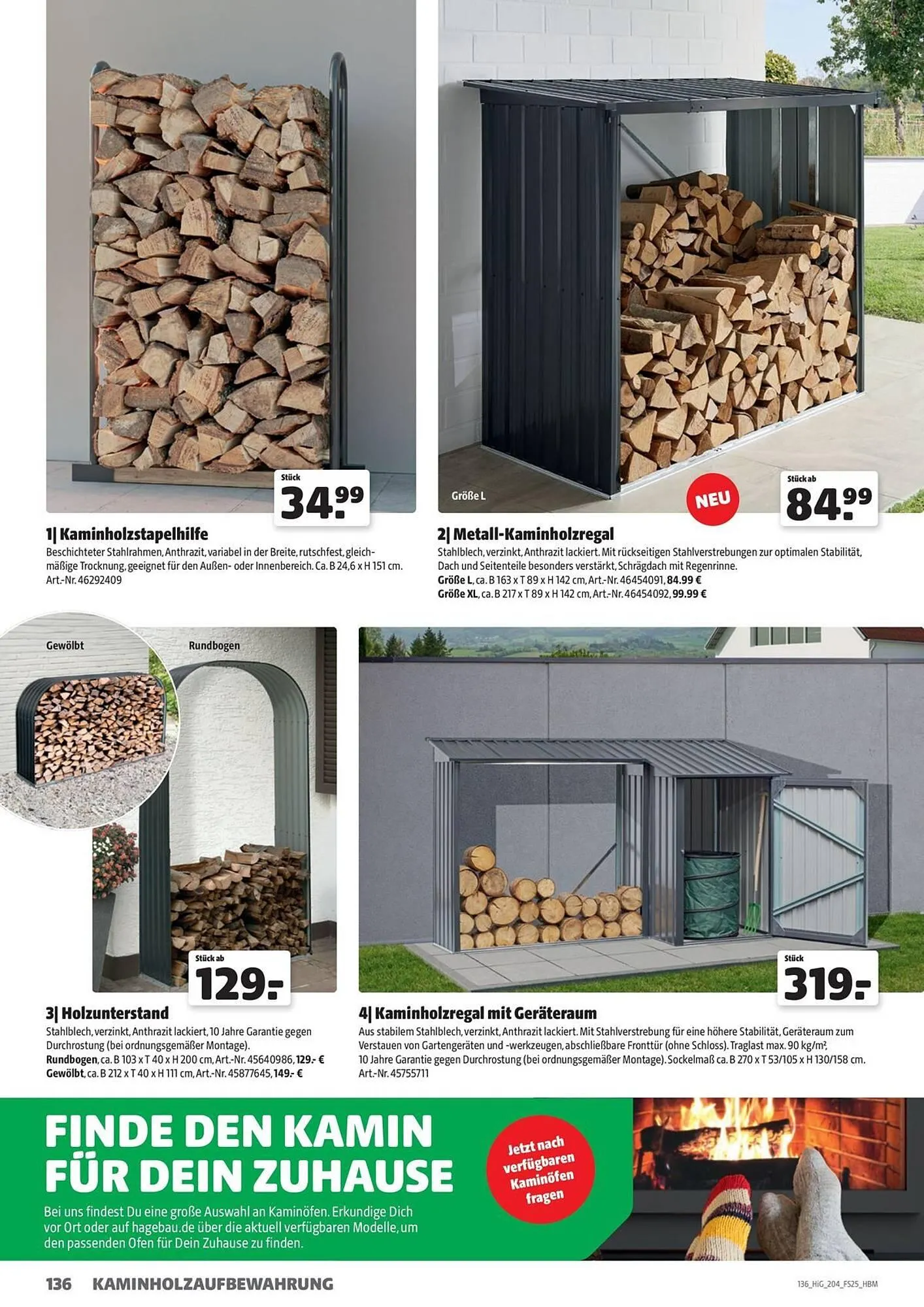 Hagebau Prospekt von 19. September bis 31. Dezember 2025 - Prospekt seite 136