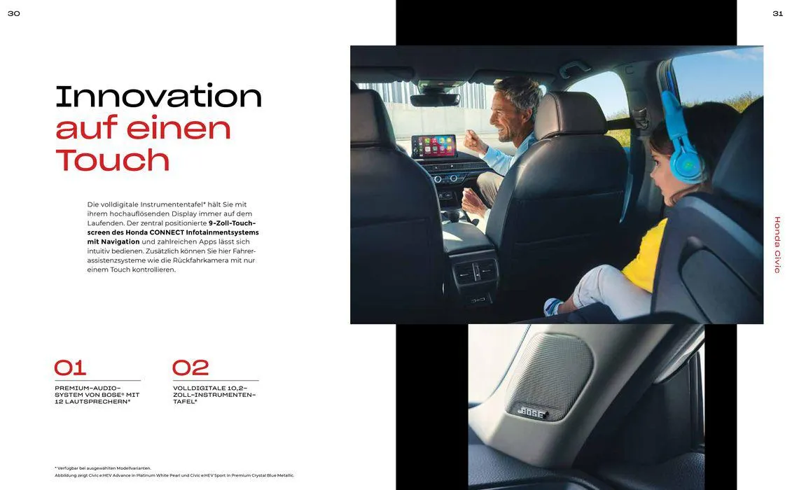 Honda CIVIC BROSCHÜRE von 11. April bis 11. April 2025 - Prospekt seite 16