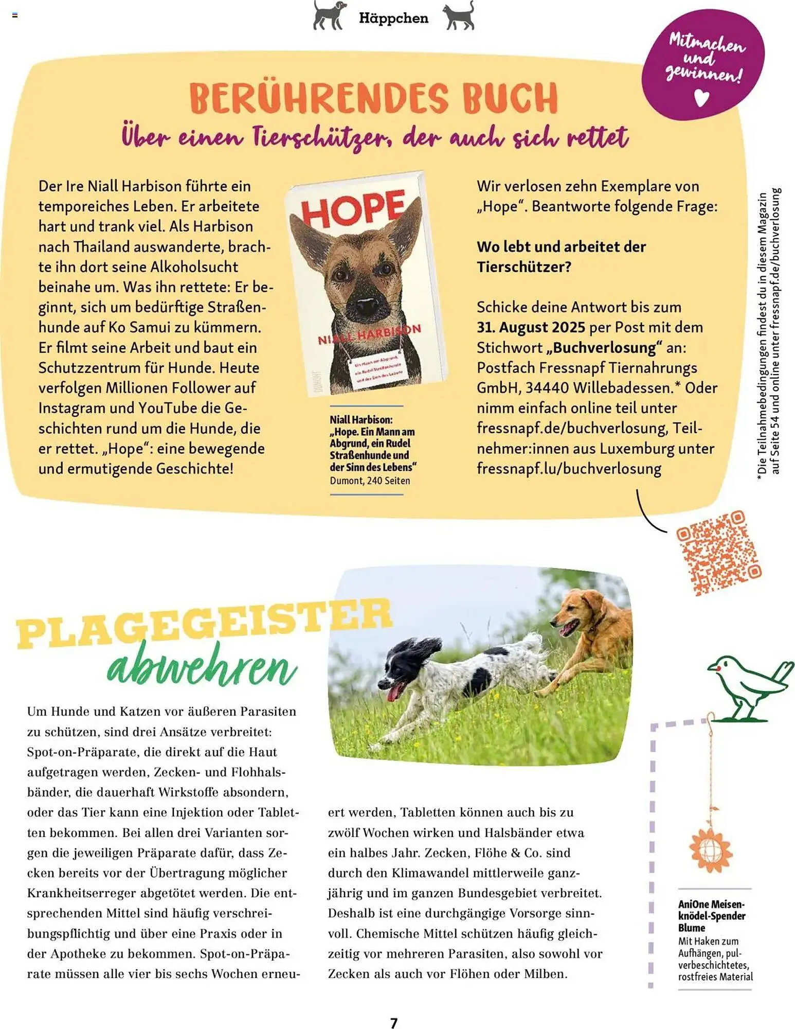 Fressnapf Prospekt von 1. Juli bis 31. August 2025 - Prospekt seite 7