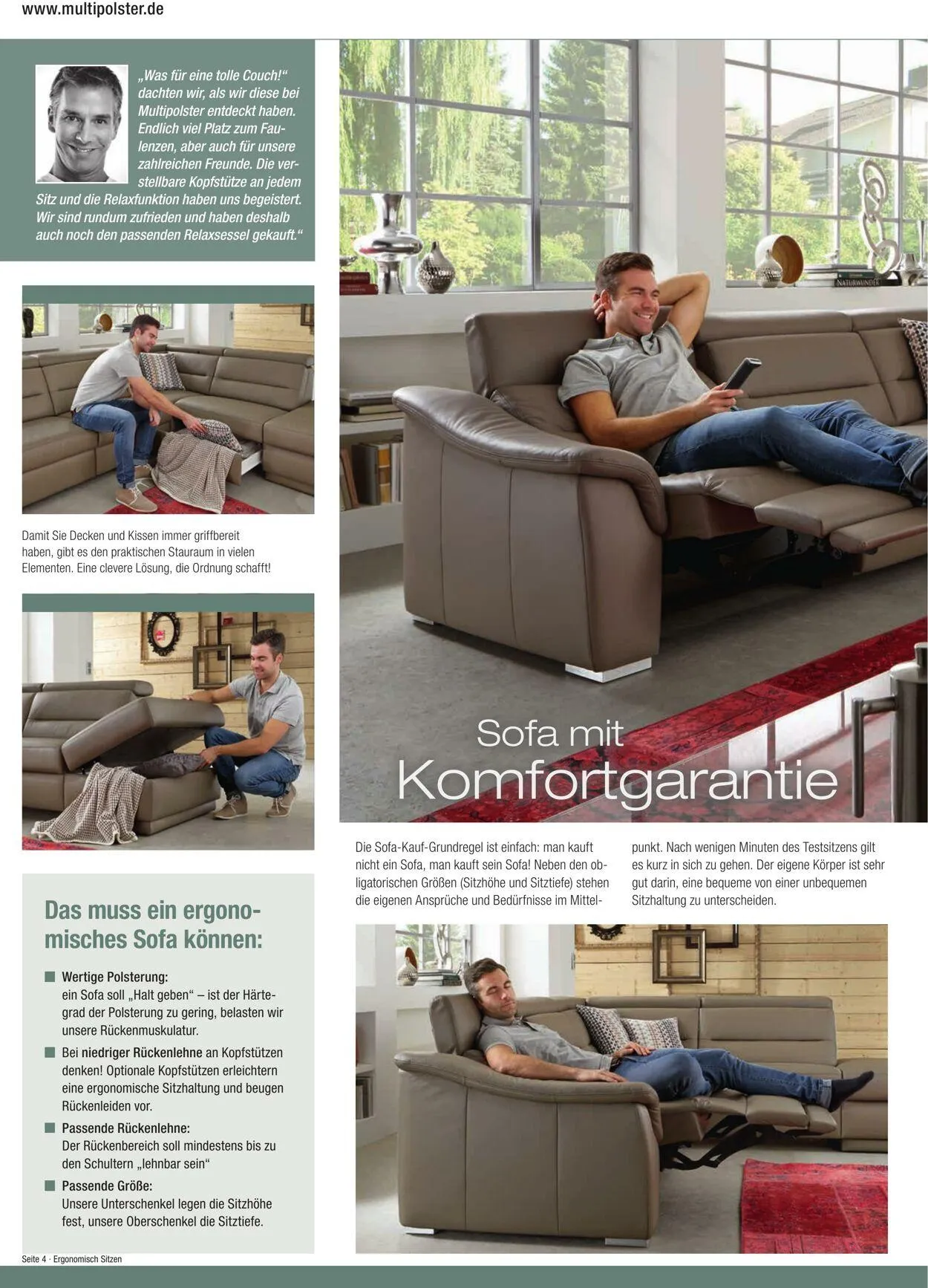 Multipolster Aktueller Prospekt von 2. Juni bis 16. Juni 2025 - Prospekt seite 4