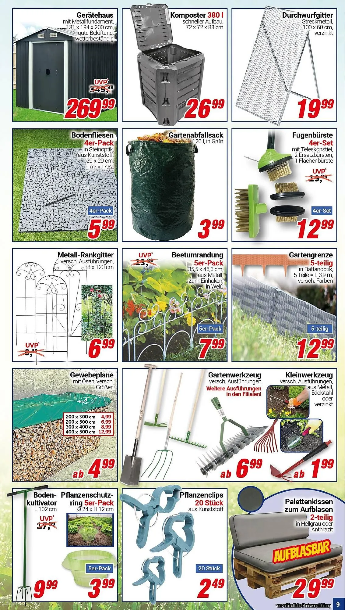 CENTERSHOP Prospekt von 14. April bis 19. April 2025 - Prospekt seite 9