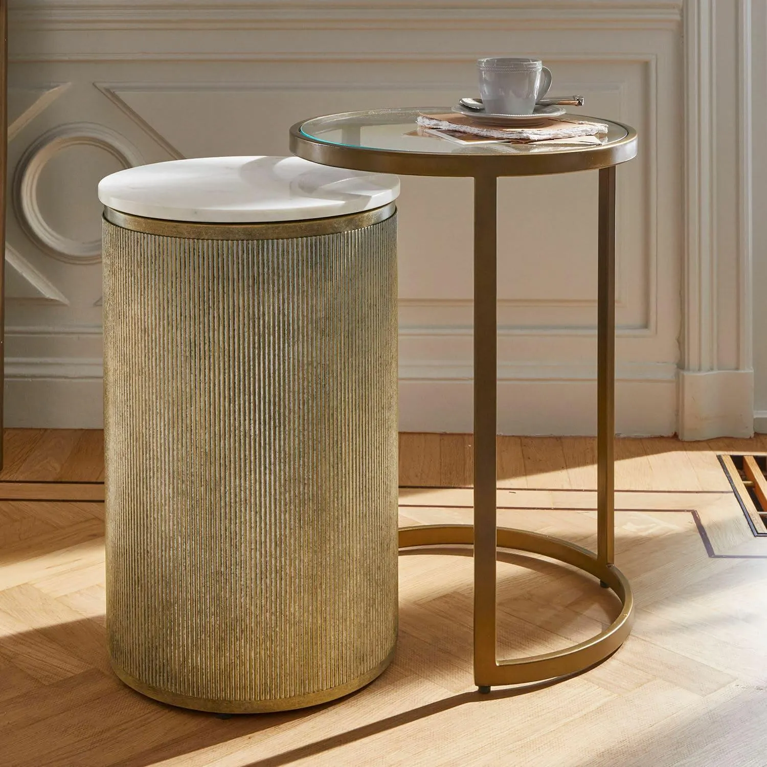 Beistelltisch 2er Set Salerico