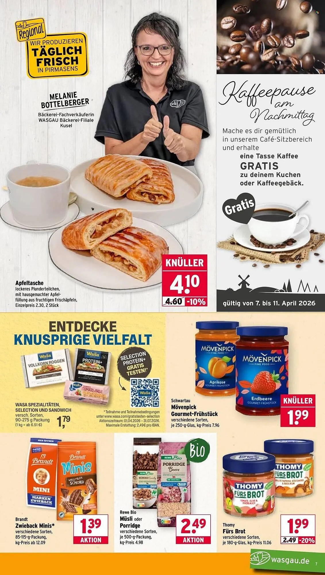 Wasgau Prospekt von 7. April bis 11. April 2026 - Prospekt seite 7