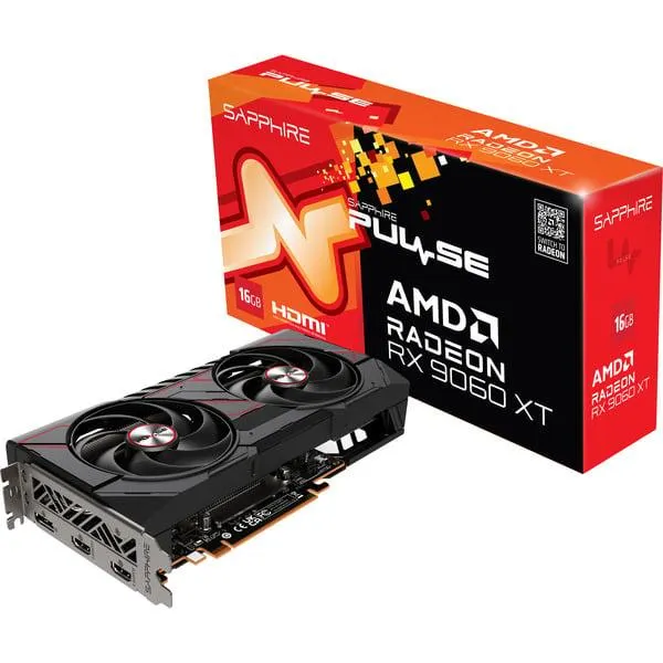 Radeon RX 9060 XT PULSE 16GB, Grafikkarte