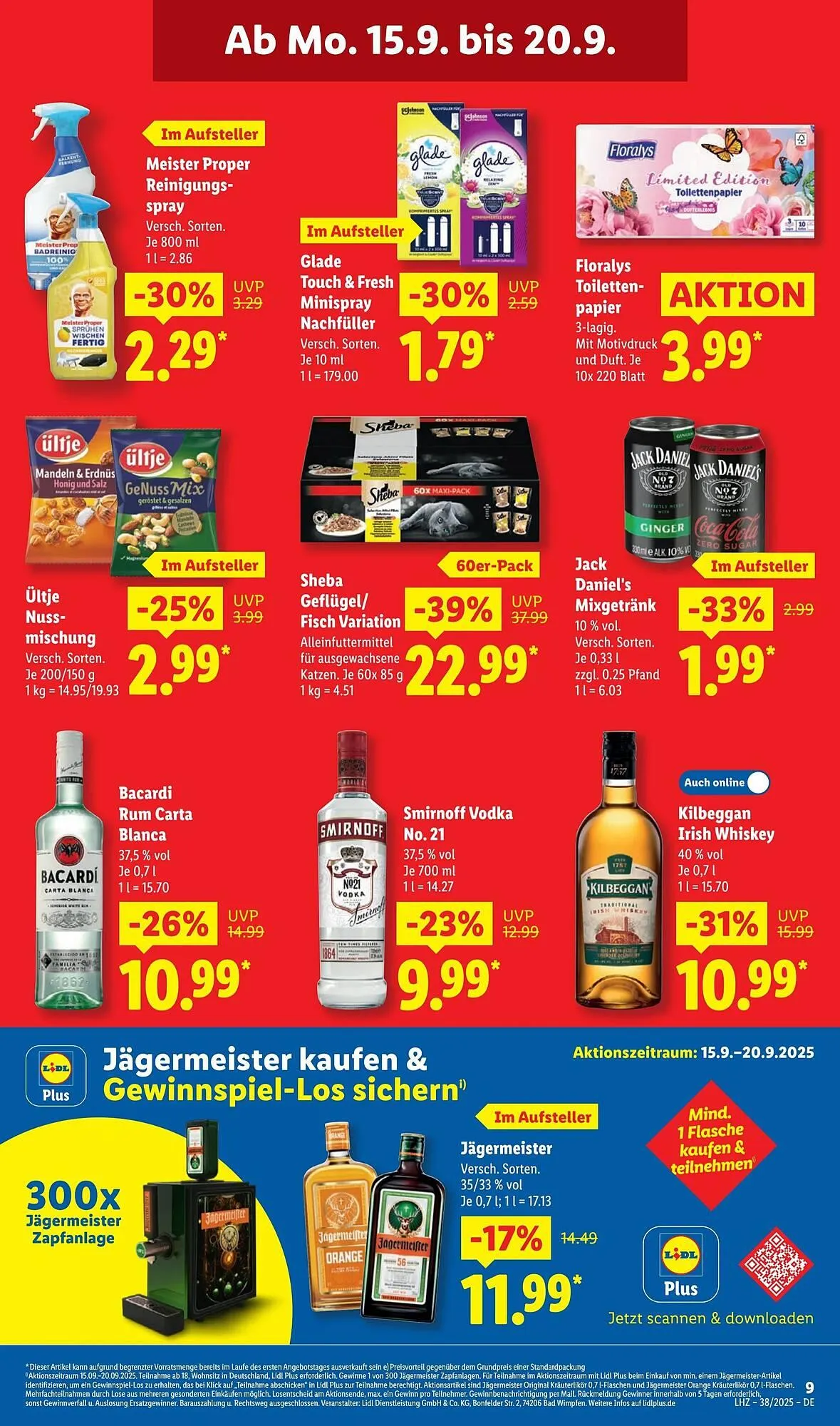Lidl Prospekt von 15. September bis 21. September 2025 - Prospekt seite 17
