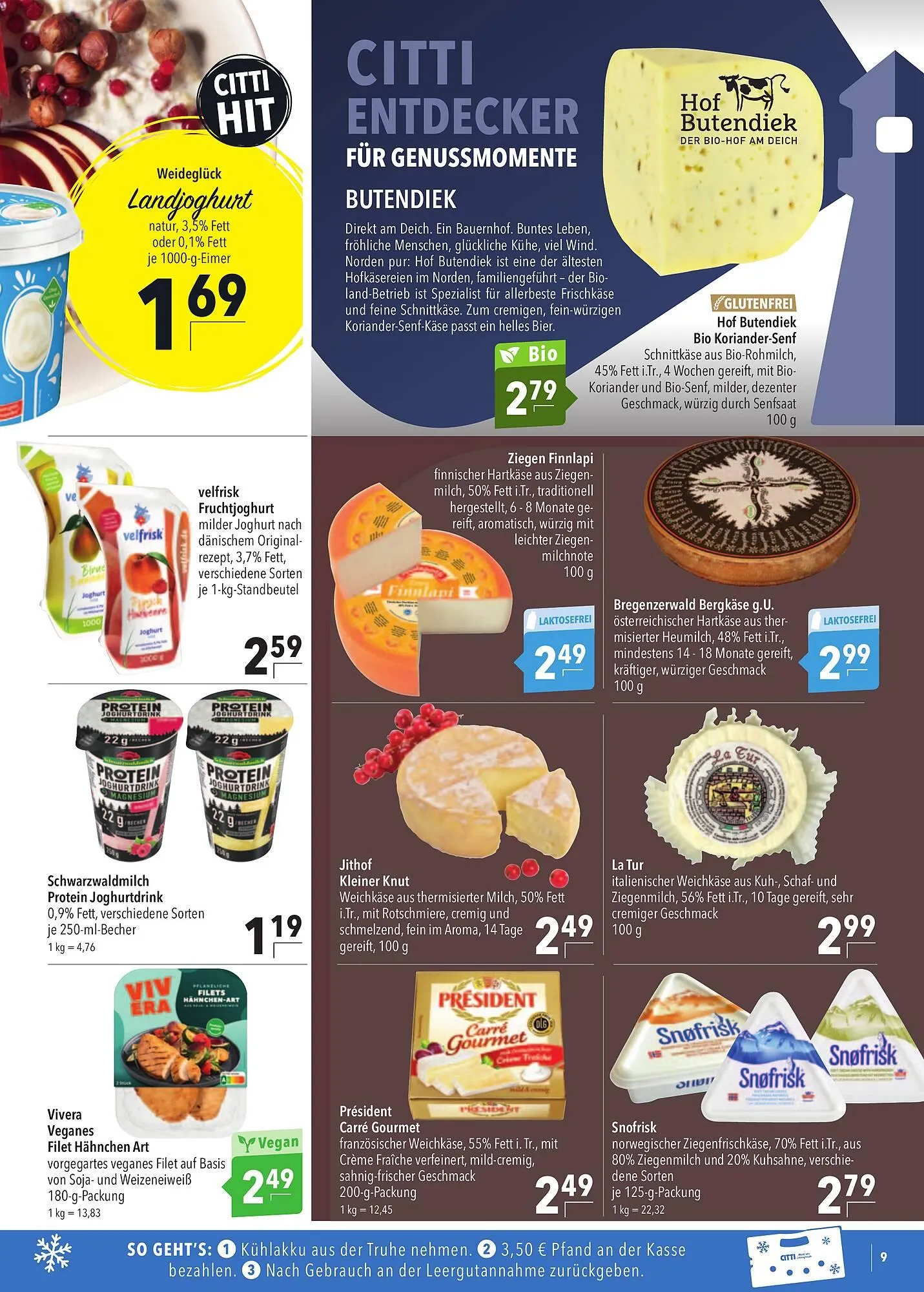 CITTI Markt Prospekt von 8. April bis 14. April 2026 - Prospekt seite 9