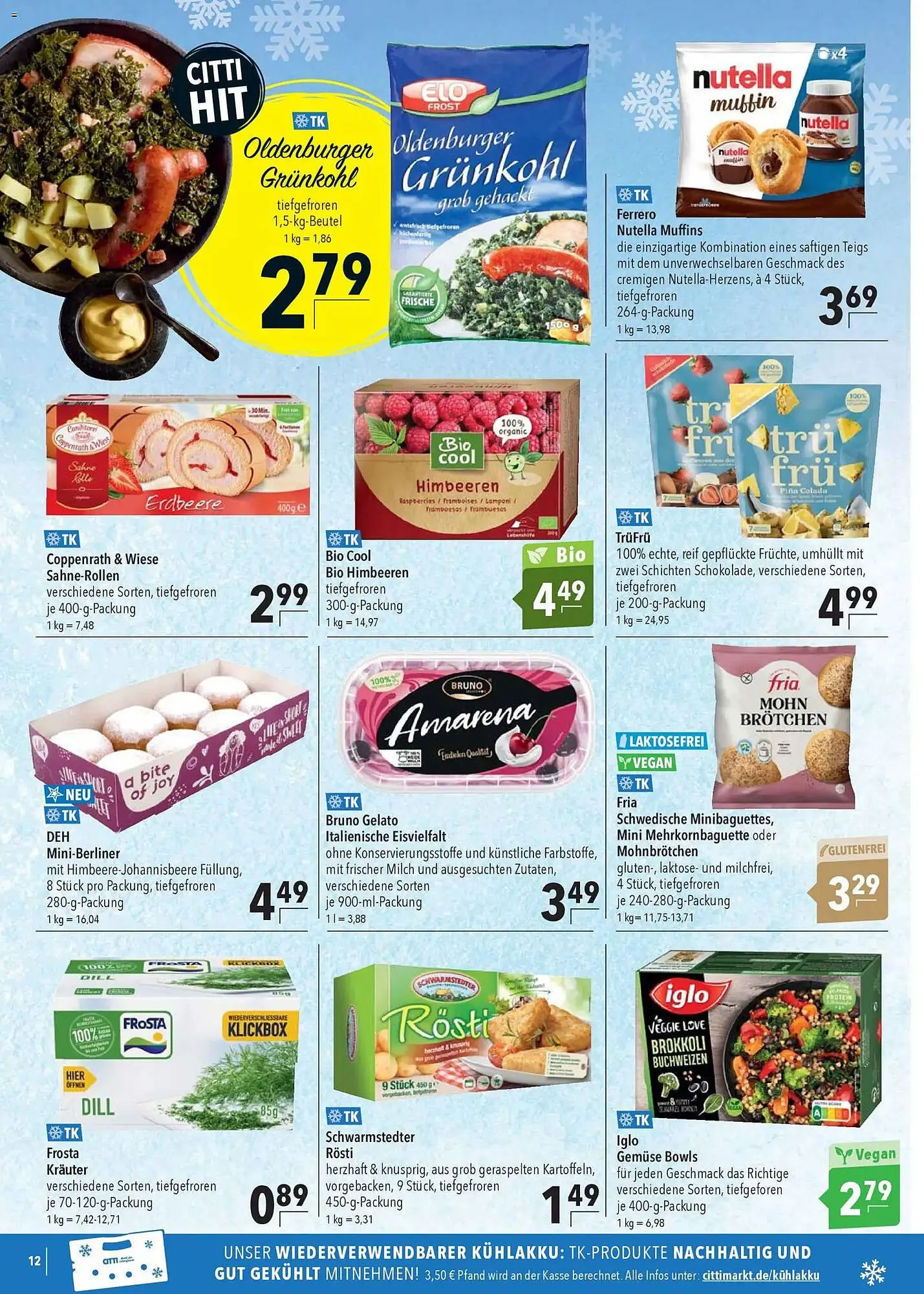 CITTI Markt Prospekt von 28. Januar bis 10. Februar 2026 - Prospekt seite 12