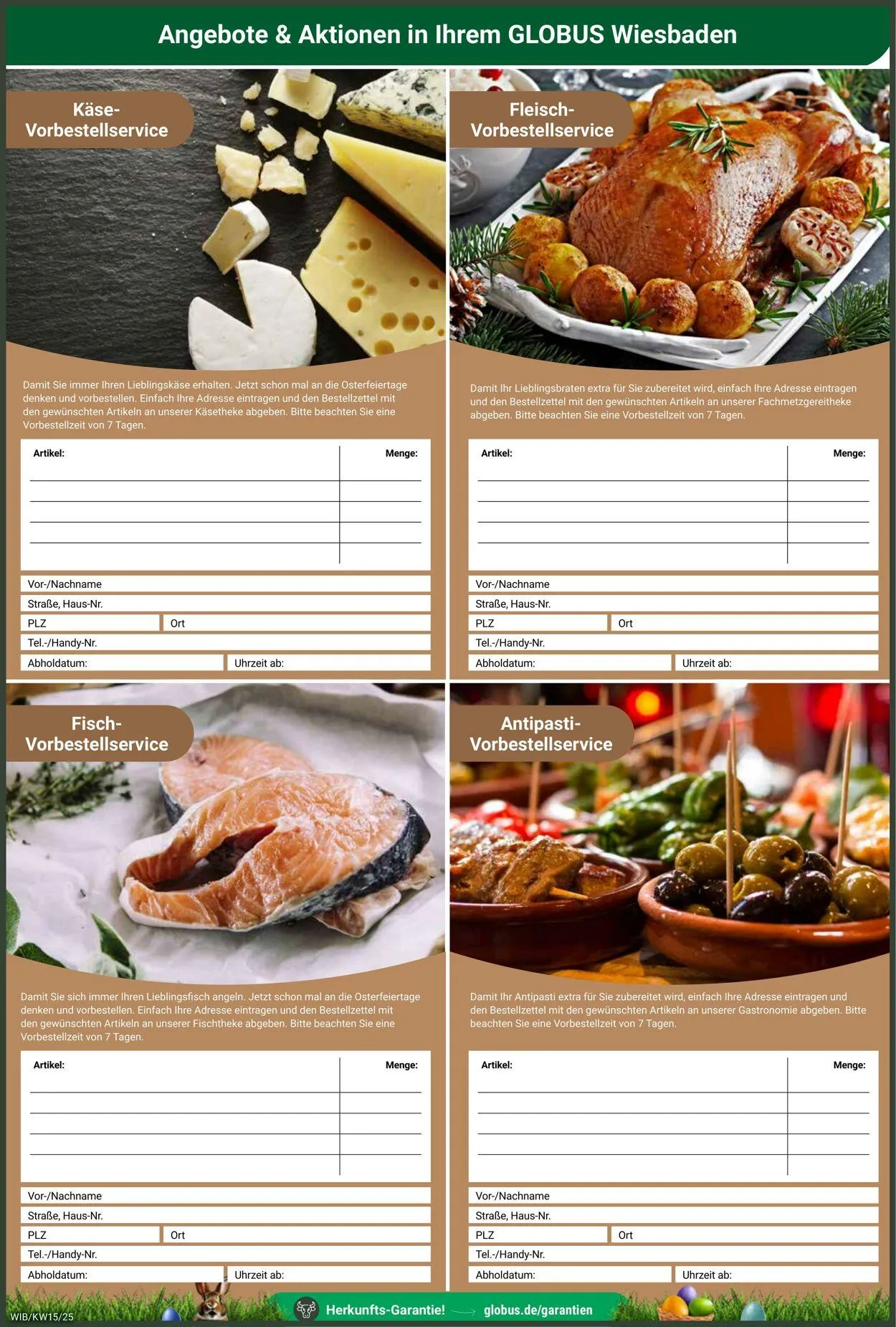 Globus - Wiesbaden Aktueller Prospekt von 7. April bis 12. April 2025 - Prospekt seite 3