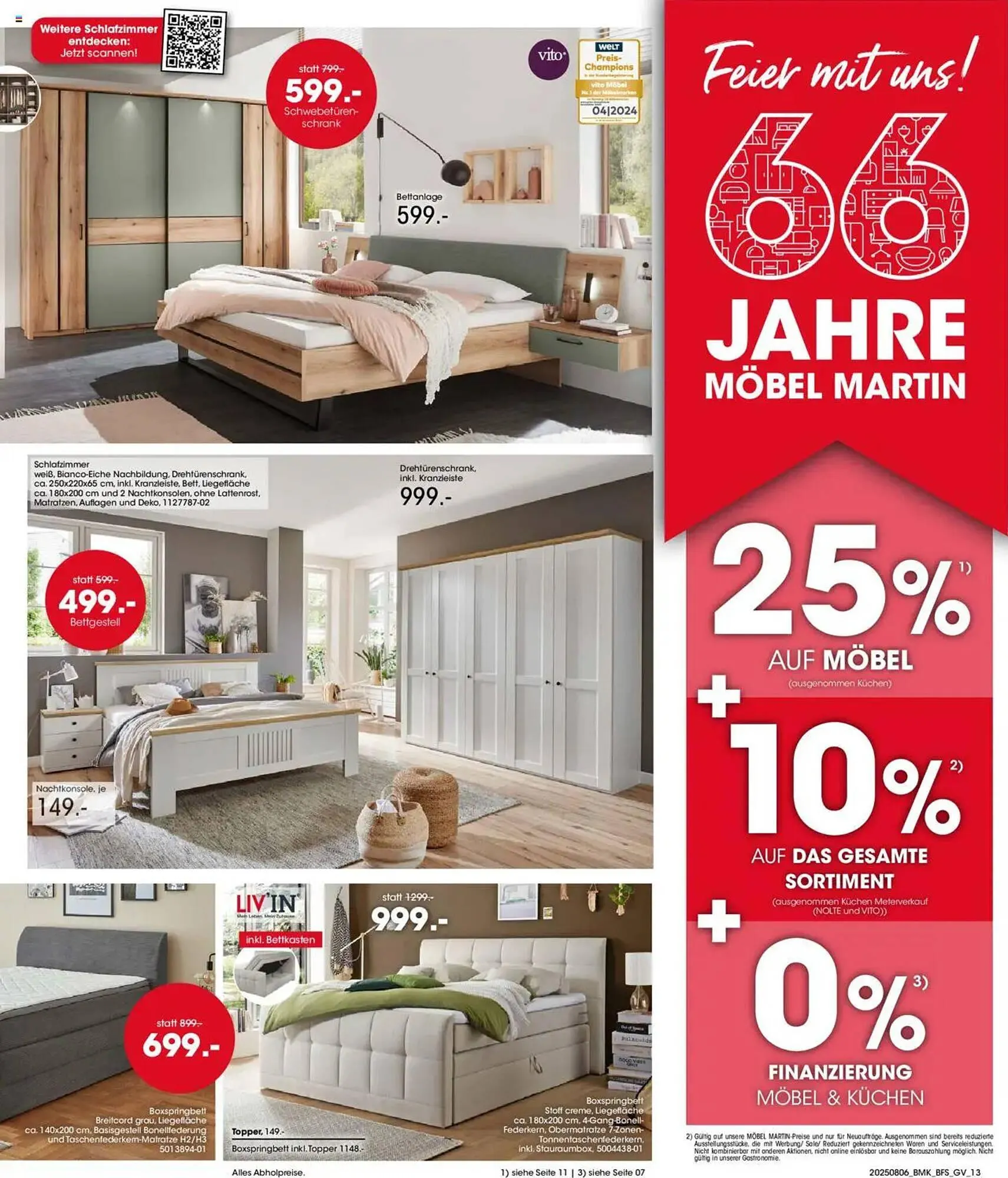 Möbel Martin Prospekt von 6. August bis 19. August 2025 - Prospekt seite 13