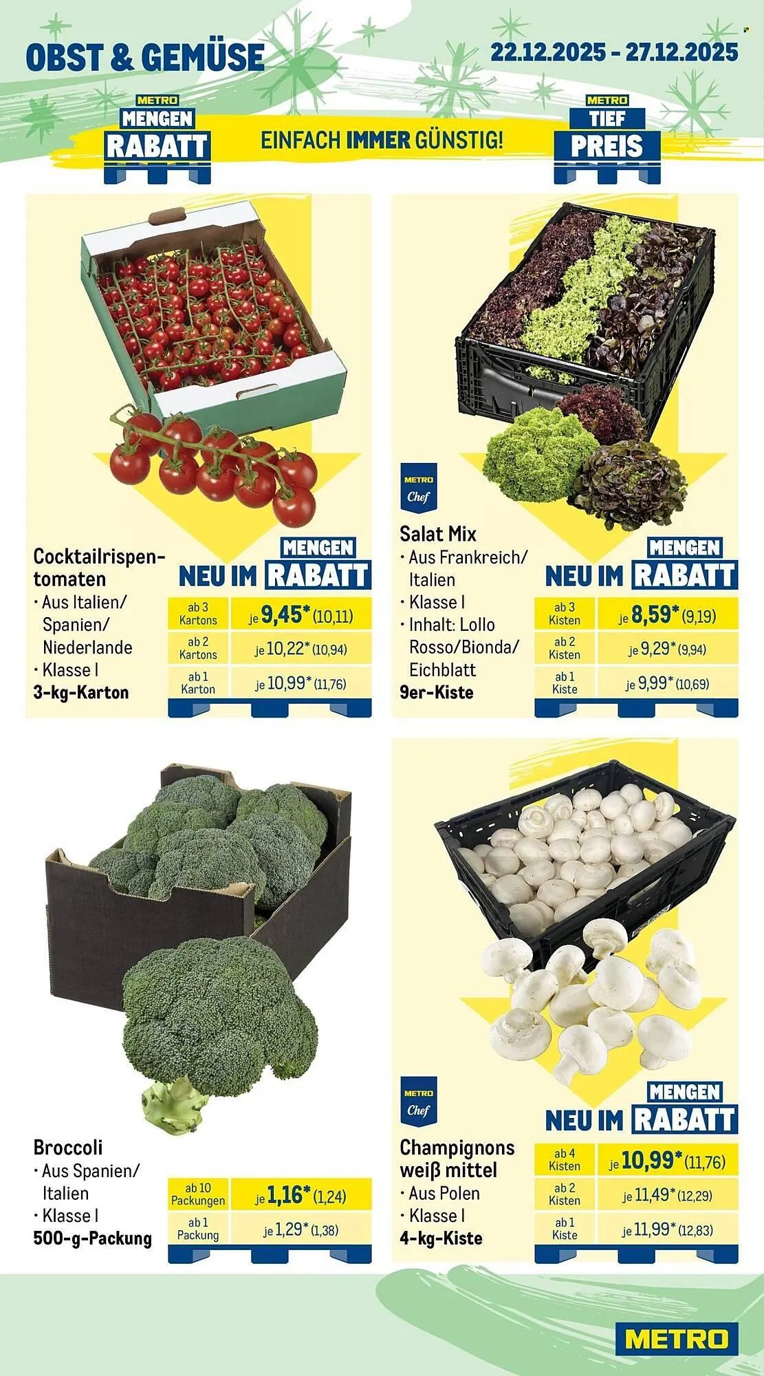 METRO Prospekt von 22. Dezember bis 27. Dezember 2025 - Prospekt seite 8