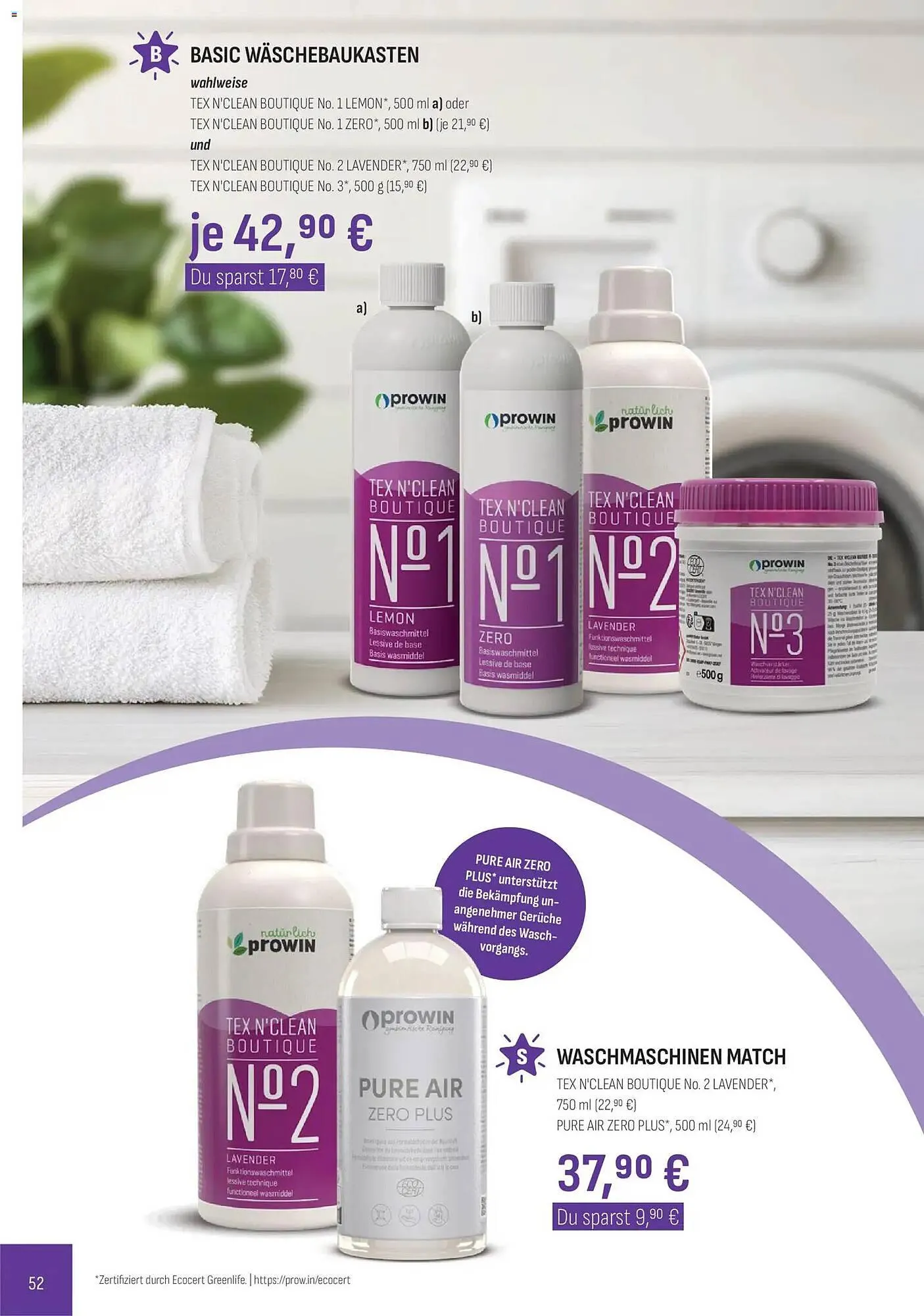 Prowin Katalog von 1. Januar bis 30. Juni 2026 - Prospekt seite 52