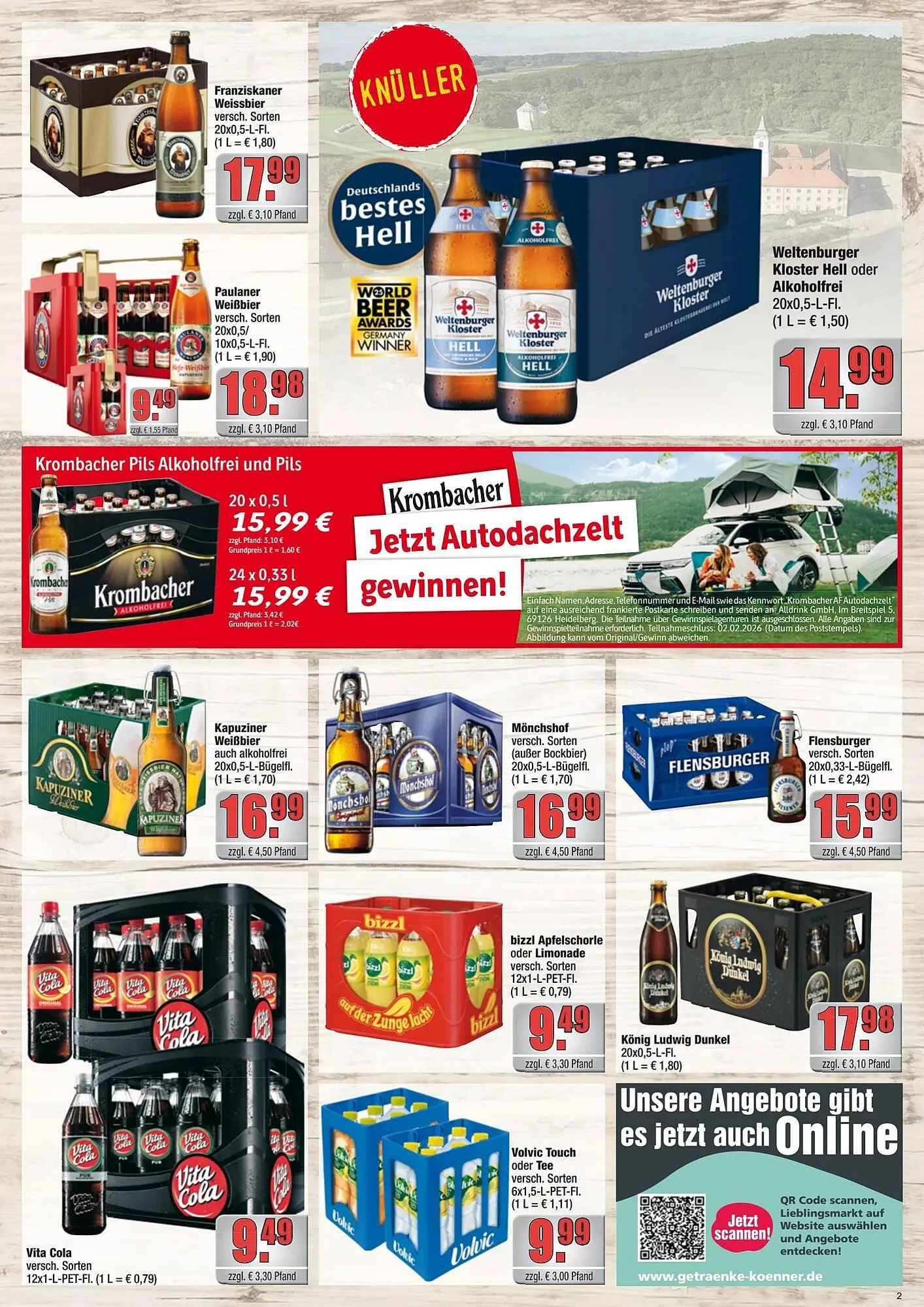 Alldrink Prospekt von 19. Januar bis 1. Februar 2026 - Prospekt seite 2