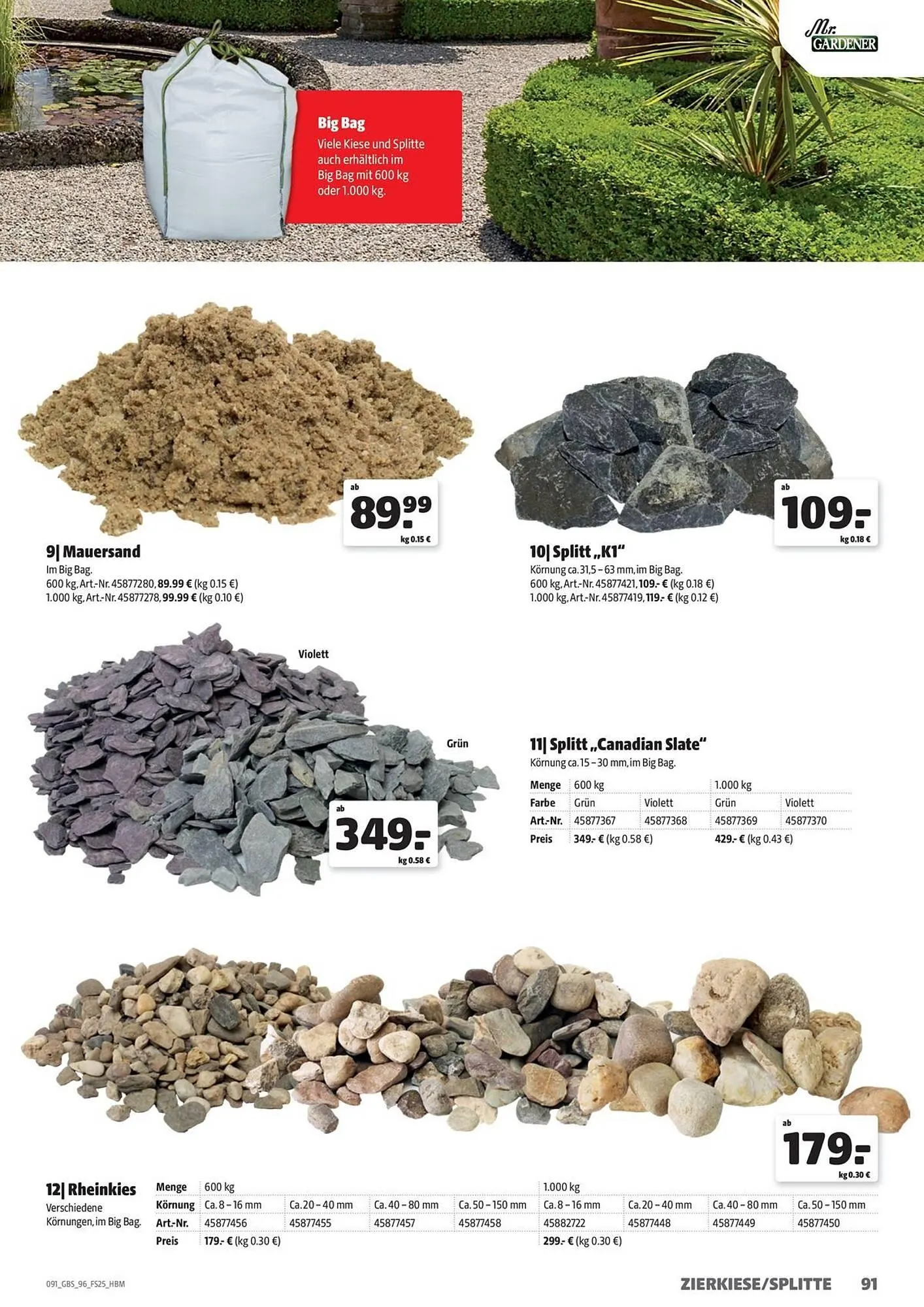 Hagebau Prospekt von 19. September bis 31. Dezember 2025 - Prospekt seite 91