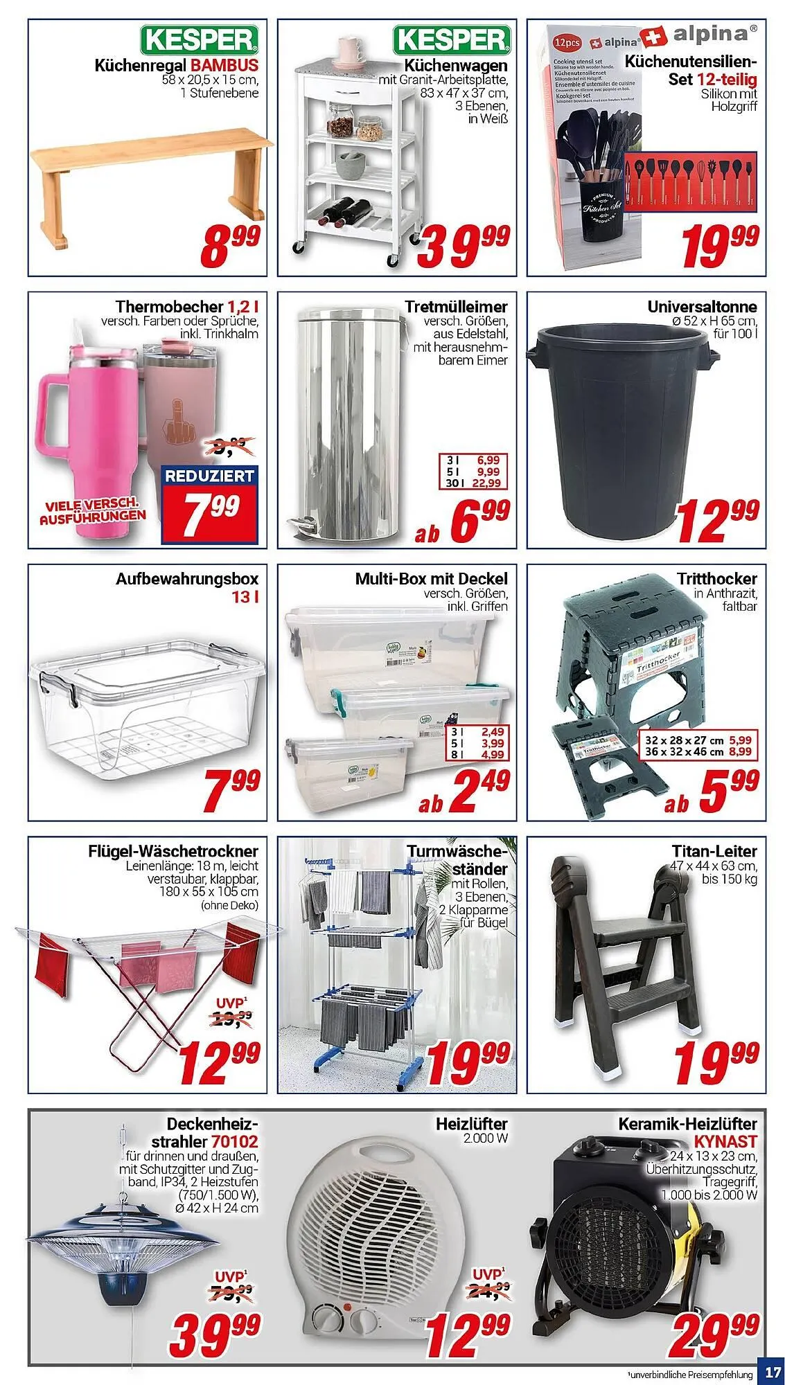 CENTERSHOP Prospekt von 24. März bis 29. März 2025 - Prospekt seite 17