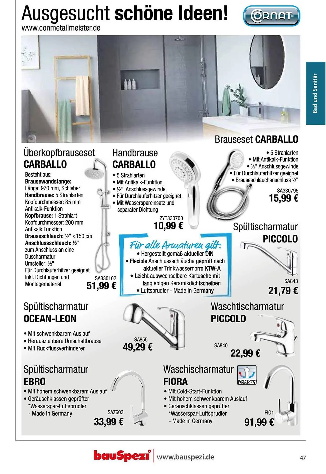 BauSpezi Prospekt von 15. April bis 31. Dezember 2026 - Prospekt seite 49