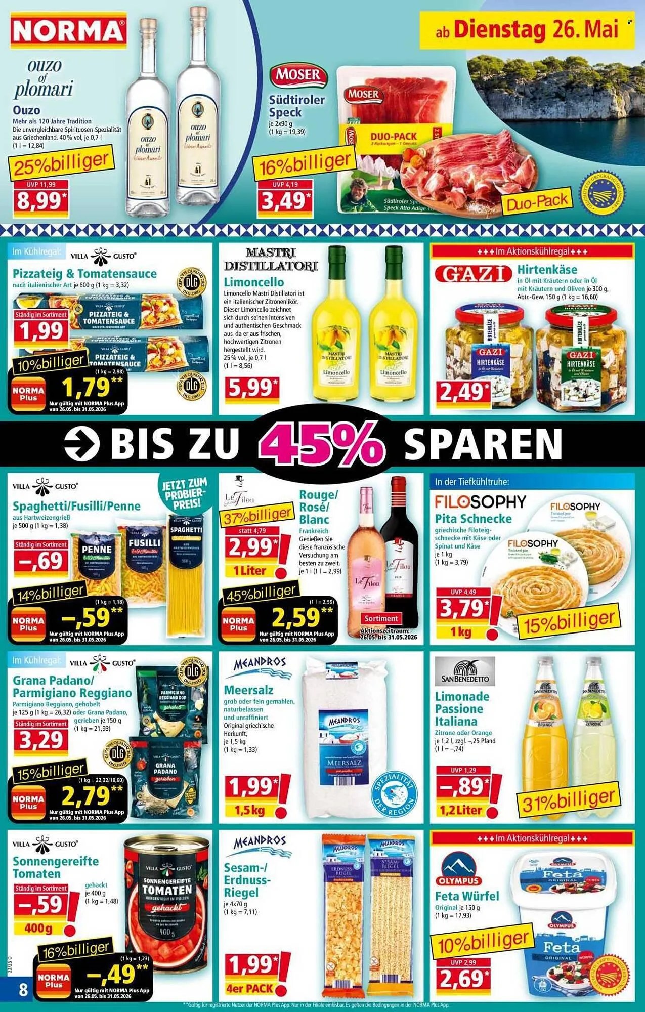 Norma Prospekt von 26. Mai bis 31. Mai 2026 - Prospekt seite 8