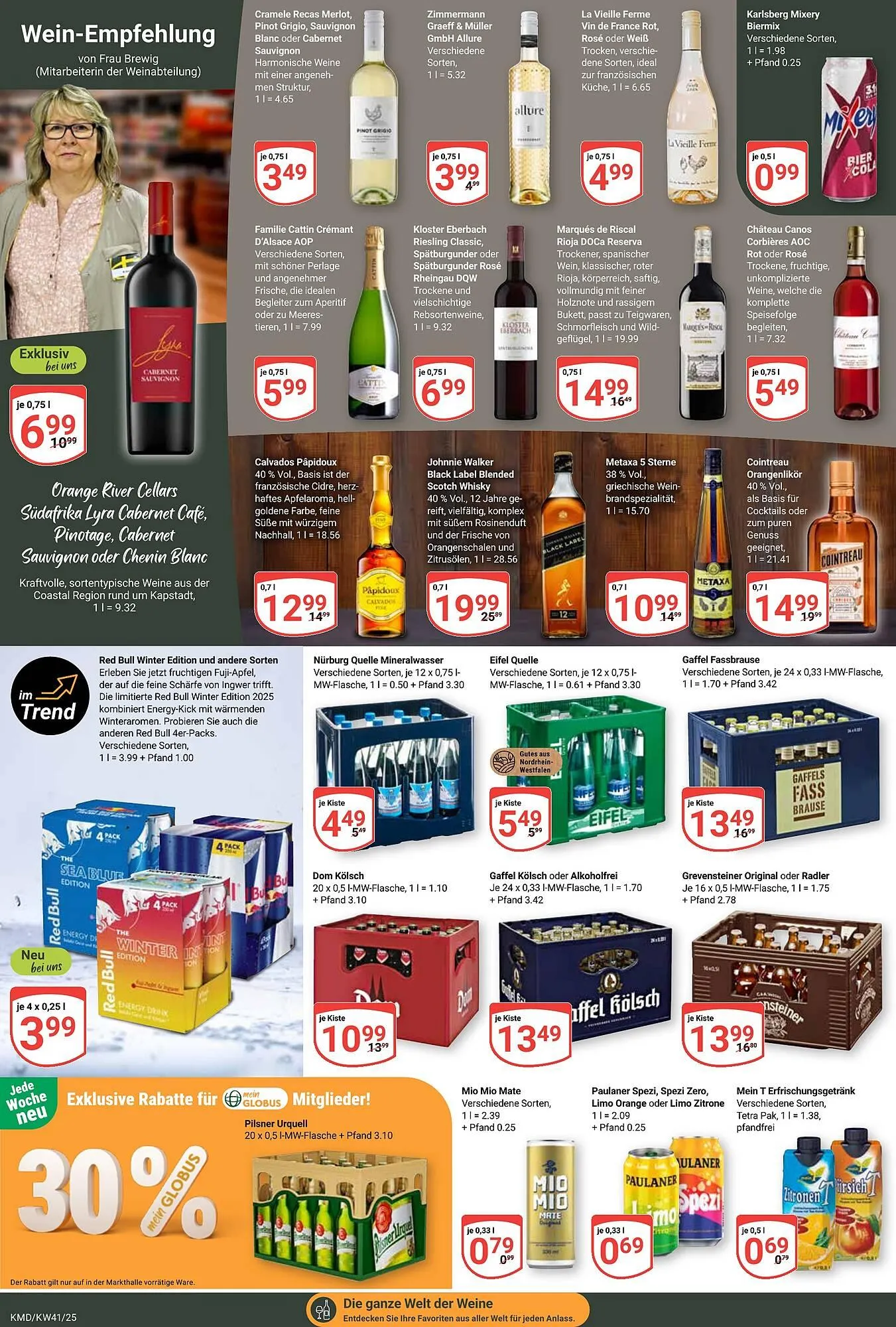 Globus Prospekt von 6. Oktober bis 11. Oktober 2025 - Prospekt seite 18