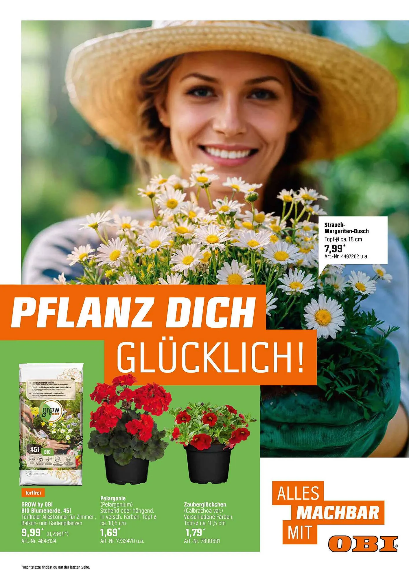 OBI Prospekt von 6. April bis 24. April 2025 - Prospekt seite 1