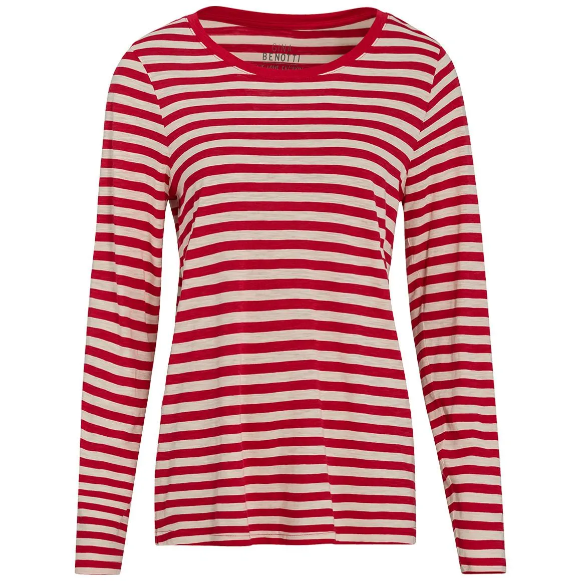 Damen Langarmshirt im Streifen-Look