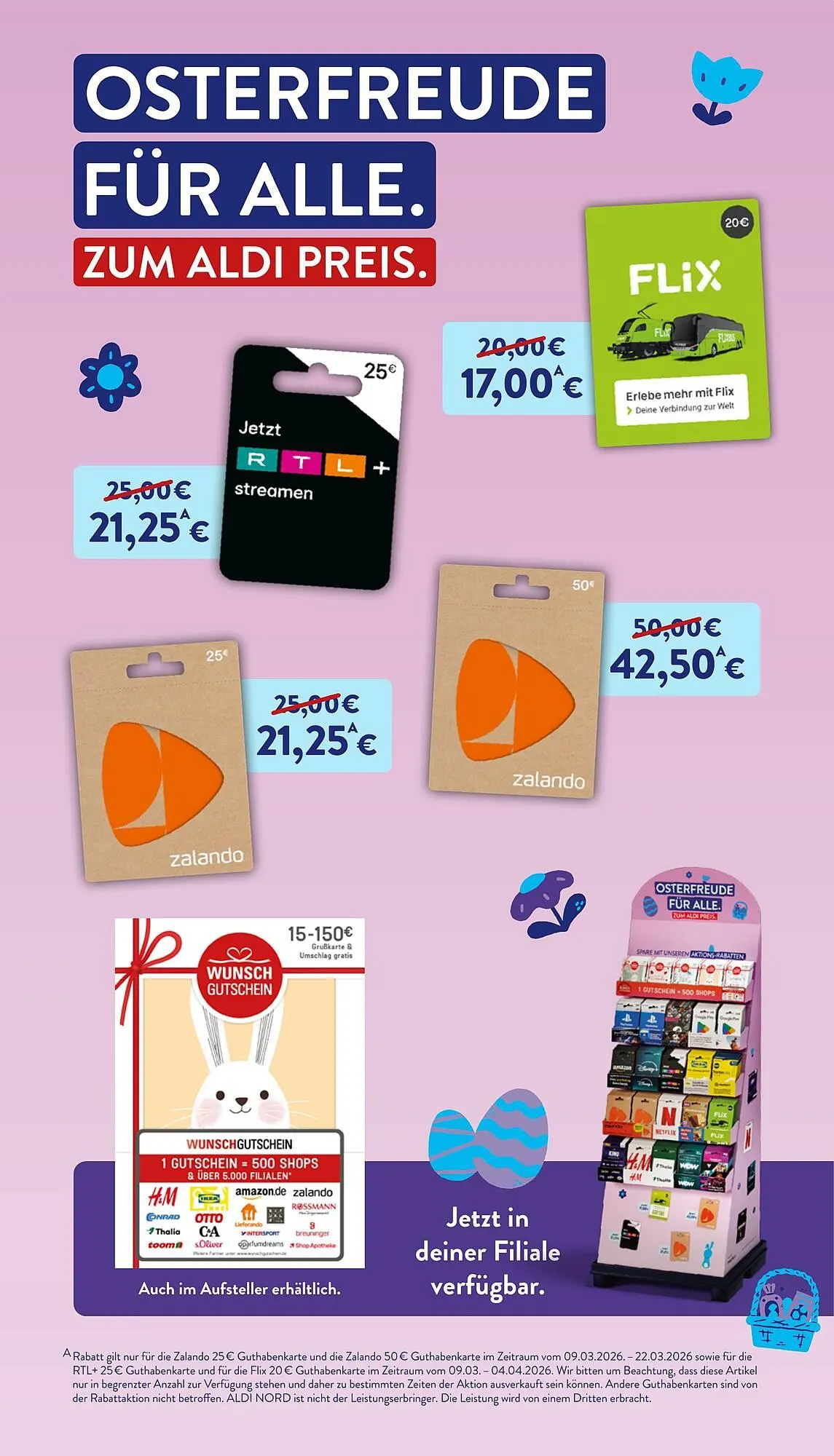 Aldi Nord Prospekt von 9. März bis 14. März 2026 - Prospekt seite 40