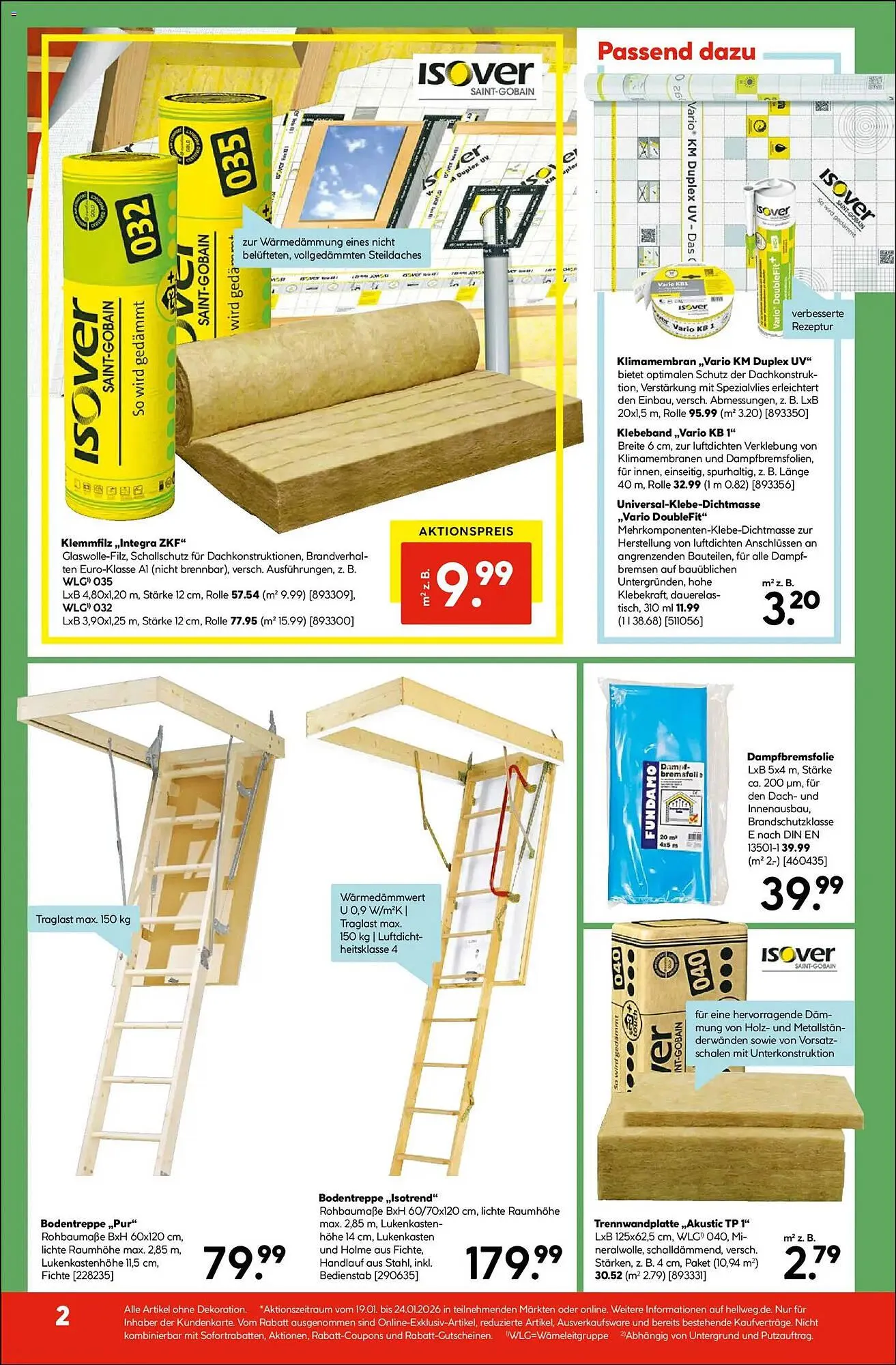 Hellweg Prospekt von 19. Januar bis 24. Januar 2026 - Prospekt seite 2