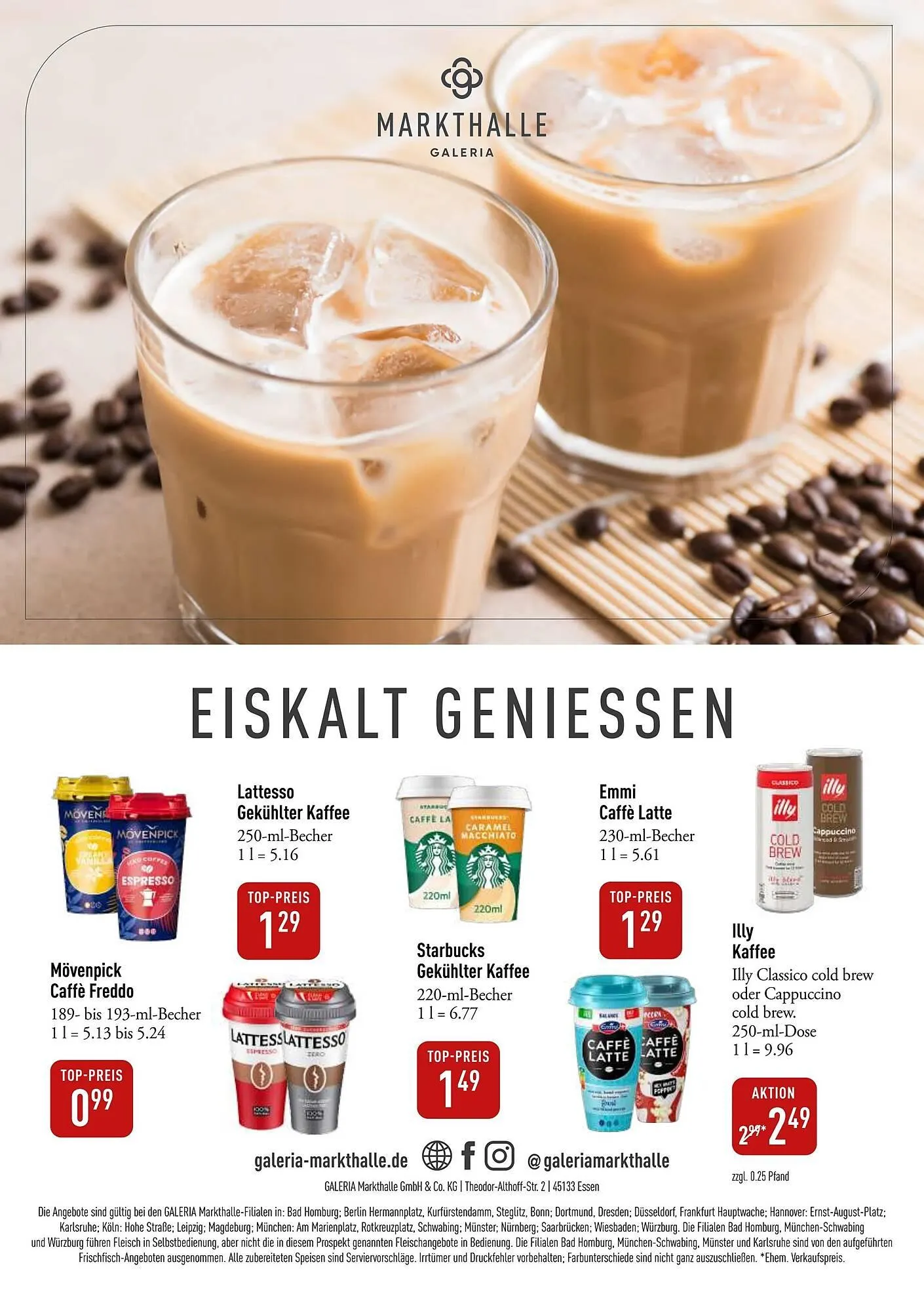 Galeria Markthalle Prospekt von 21. Juli bis 27. Juli 2025 - Prospekt seite 12