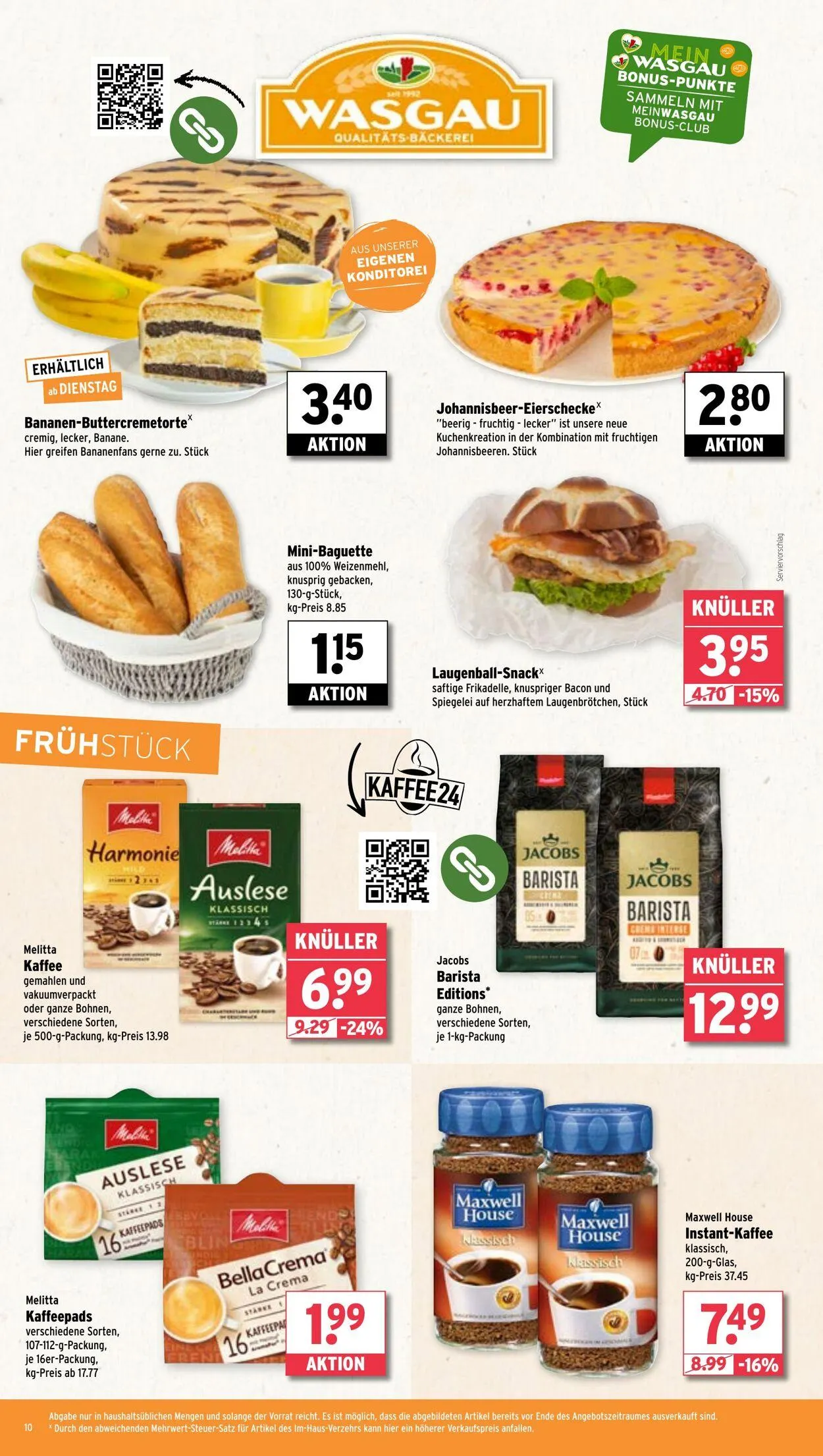 Wasgau von 9. Juni bis 14. Juni 2025 - Prospekt seite 10