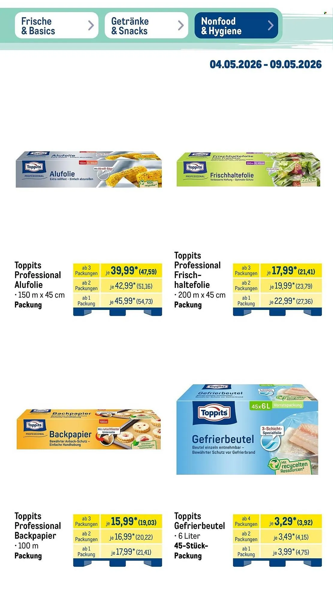 METRO Prospekt von 4. Mai bis 9. Mai 2026 - Prospekt seite 38