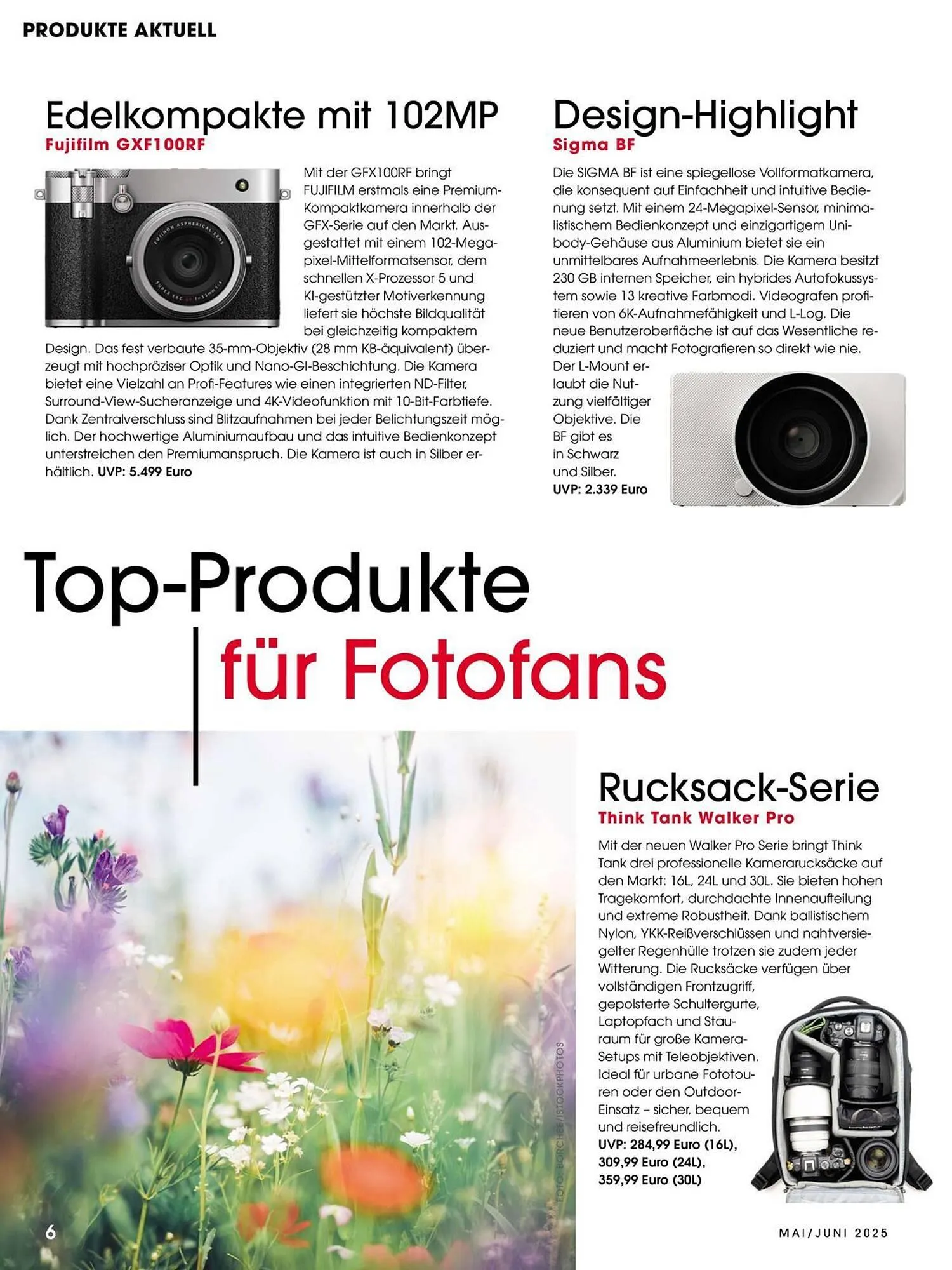 Ringfoto Prospekt von 22. Mai bis 30. Juni 2025 - Prospekt seite 6