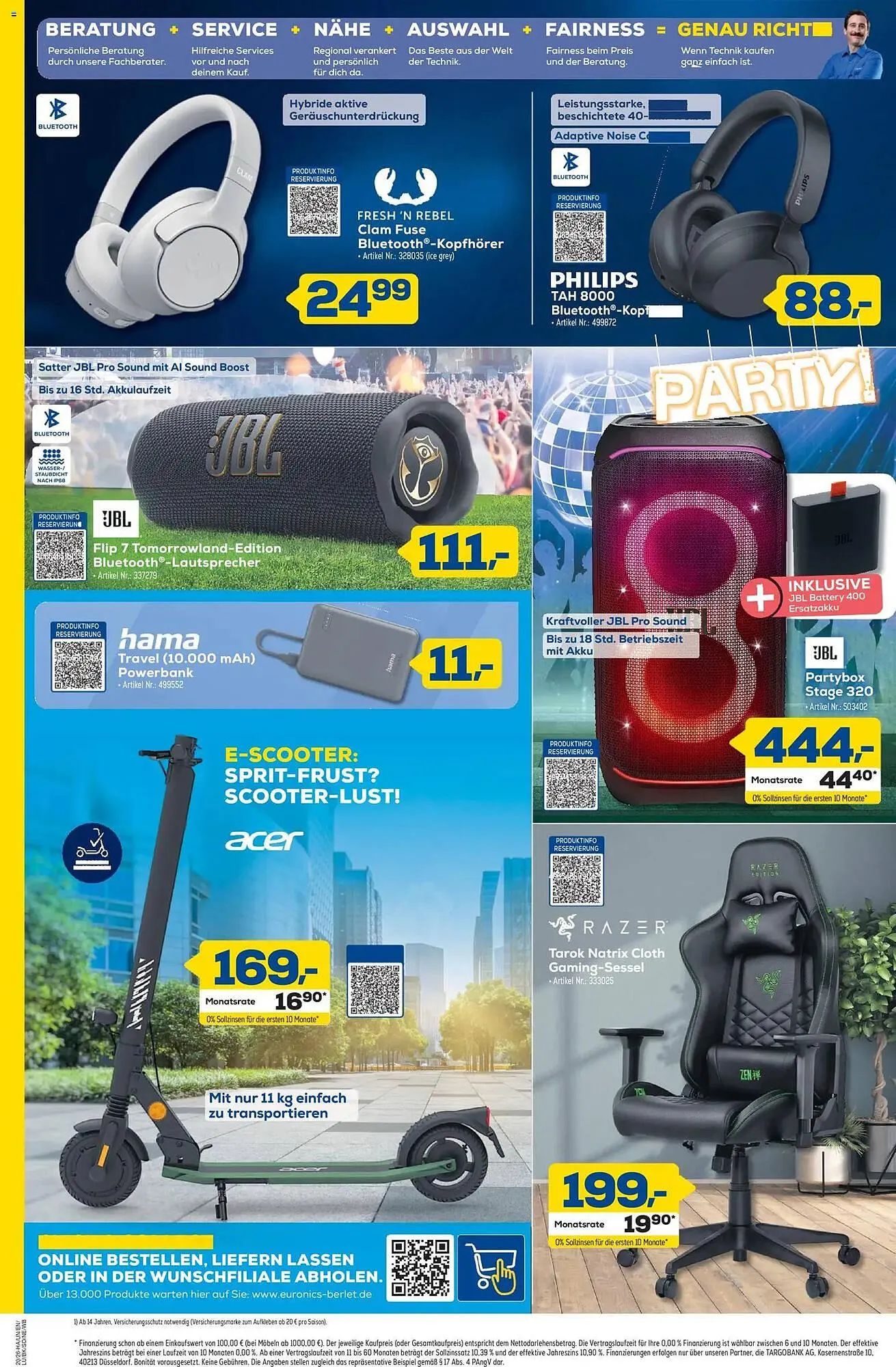 Euronics Berlet Prospekt von 7. Mai bis 16. Mai 2026 - Prospekt seite 8