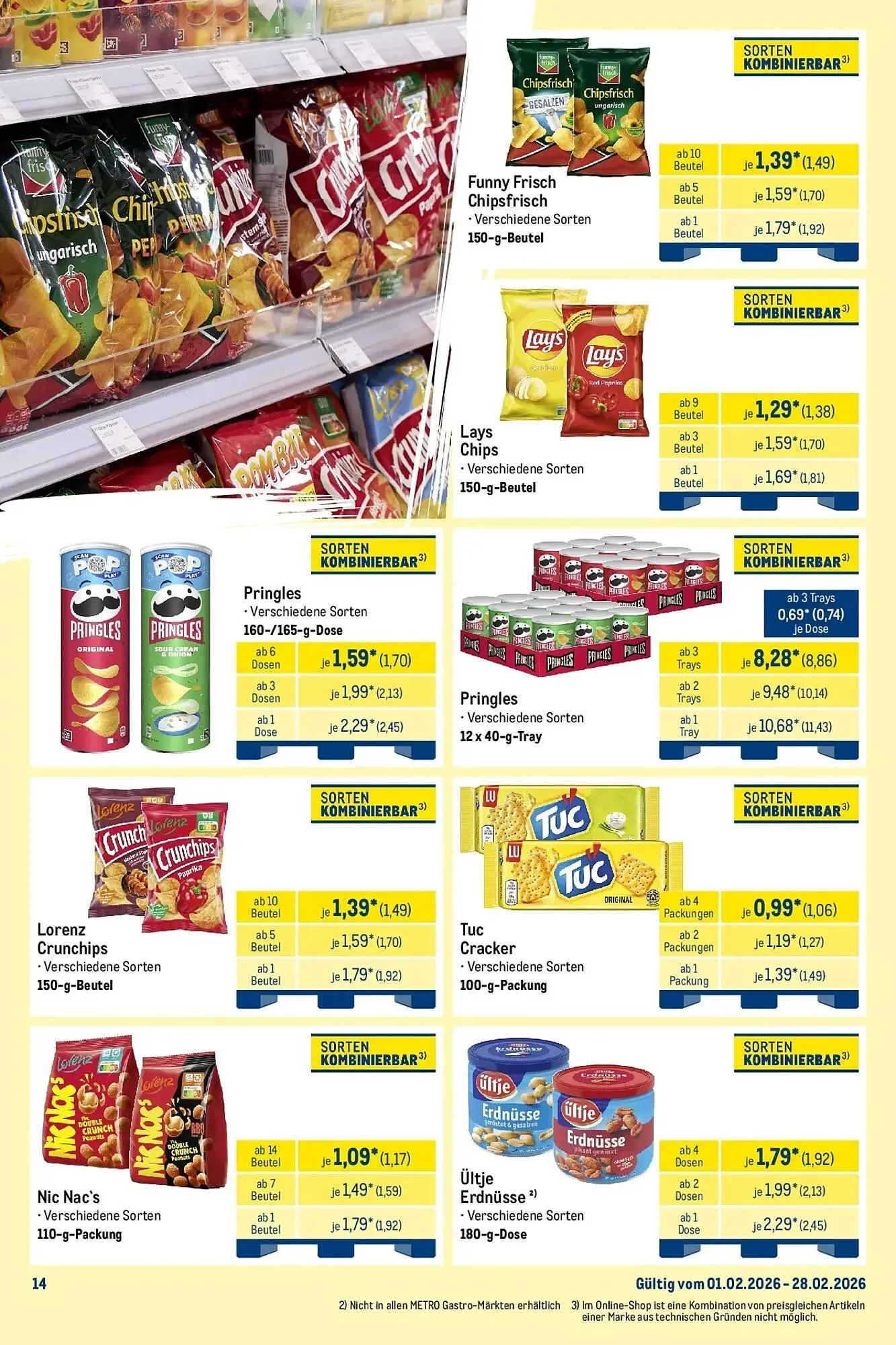 METRO Prospekt von 15. Februar bis 21. Februar 2026 - Prospekt seite 22