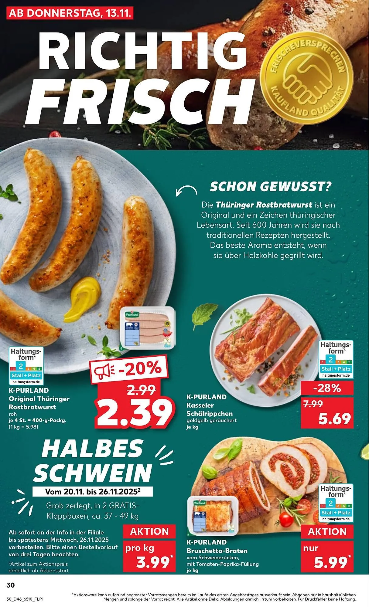 Kaufland Prospekt von 13. November bis 19. November 2025 - Prospekt seite 30