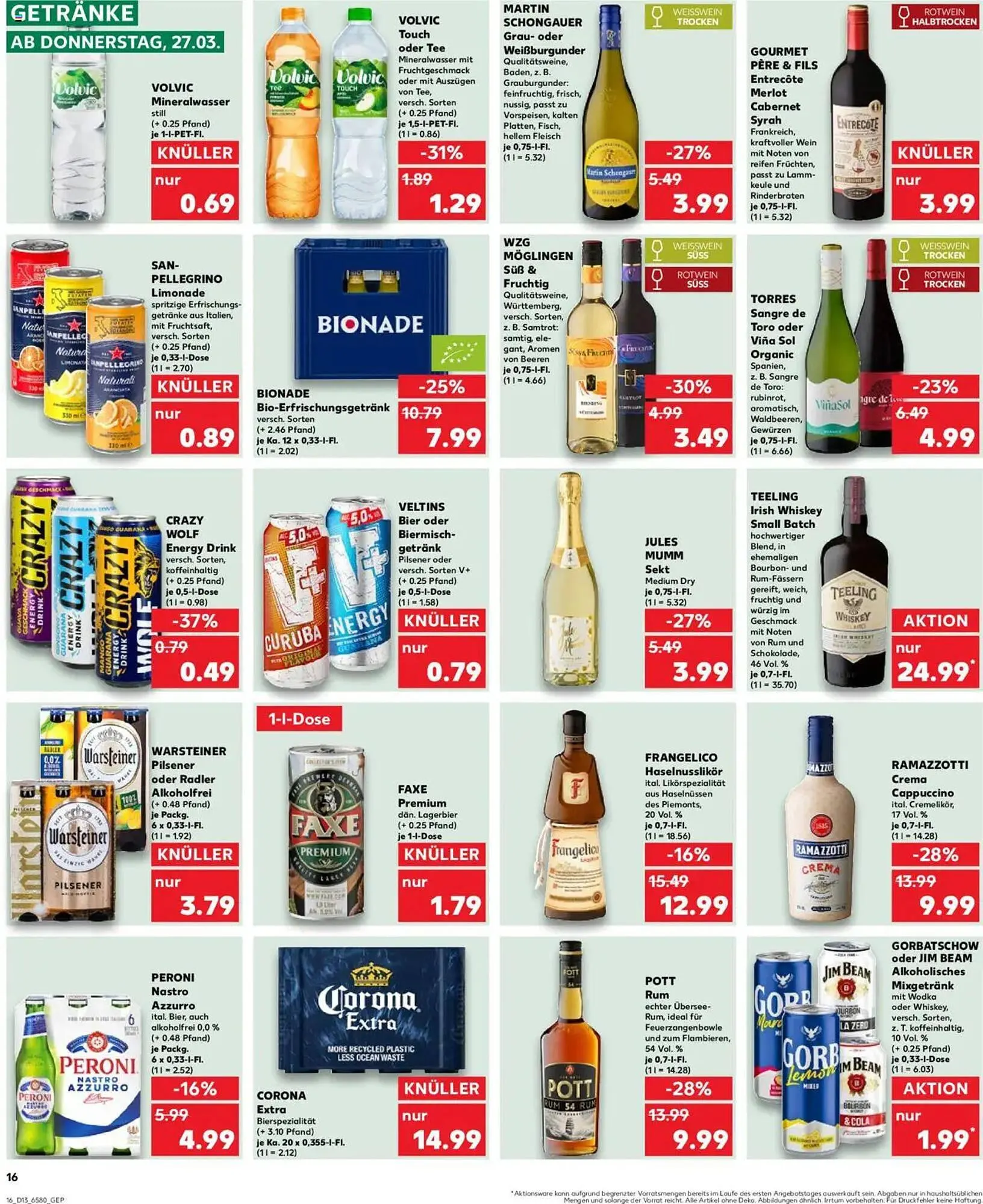 Kaufland Prospekt von 27. März bis 2. April 2025 - Prospekt seite 16