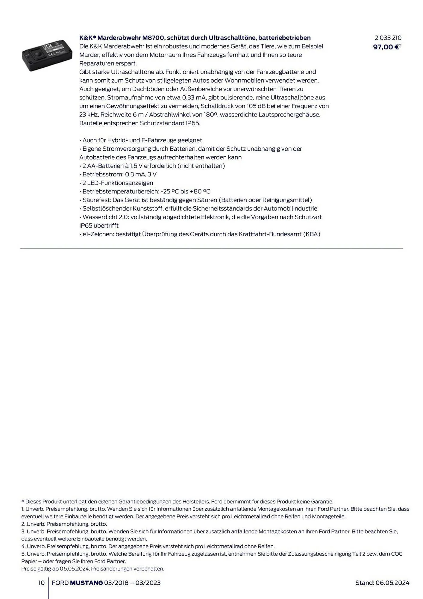 Ford Prospekt von 1. März bis 7. März 2025 - Prospekt seite 10