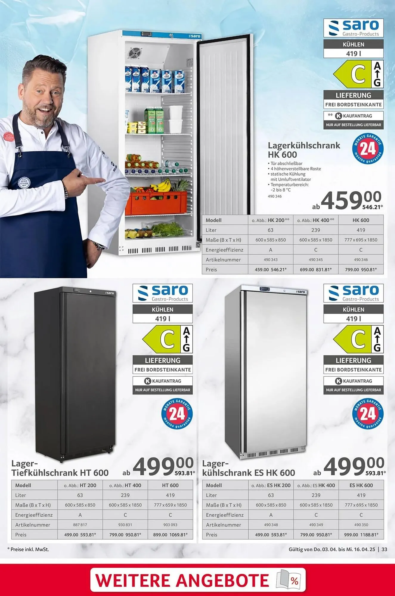 Selgros Prospekt von 3. April bis 16. April 2025 - Prospekt seite 33