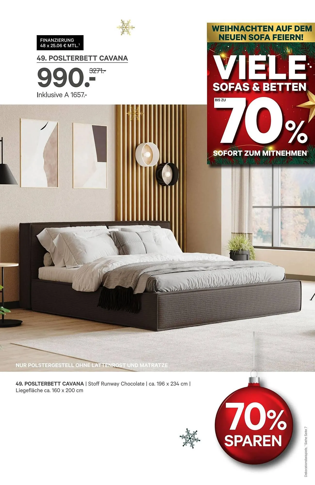 Kabs Polsterwelt Prospekt von 2. Dezember bis 19. Dezember 2025 - Prospekt seite 42