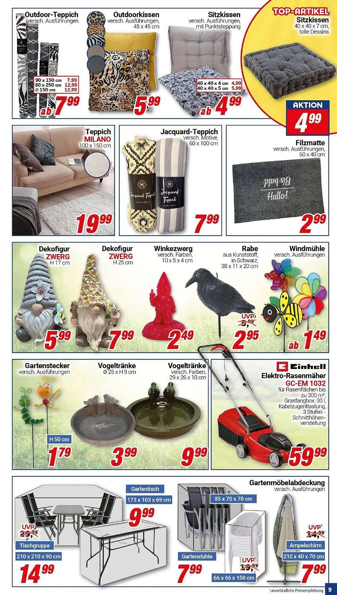 CENTERSHOP Prospekt von 7. April bis 11. April 2026 - Prospekt seite 9