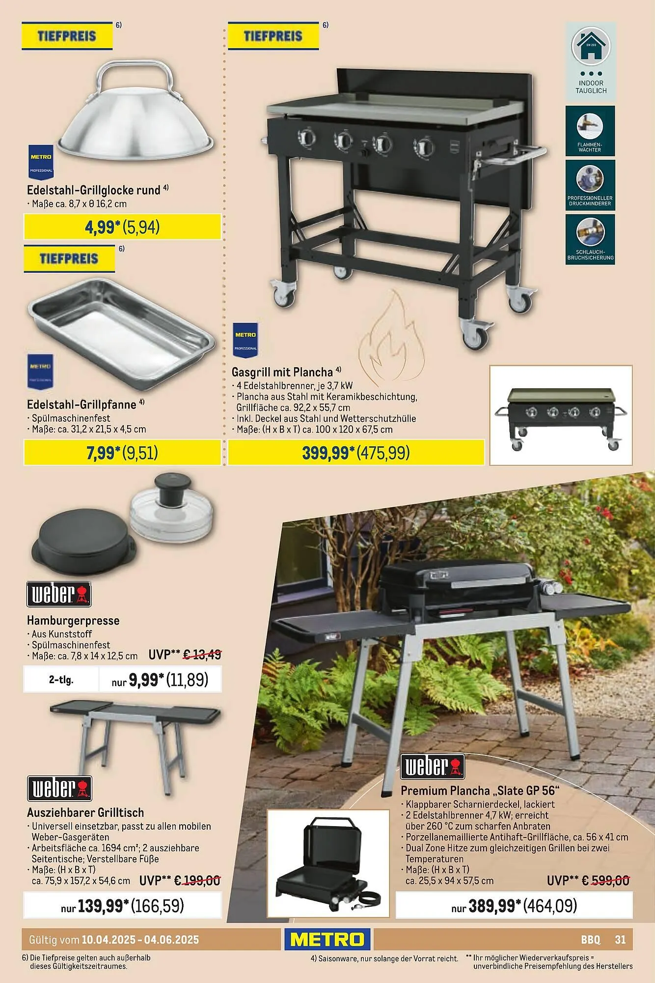 METRO Prospekt von 10. April bis 6. Juni 2025 - Prospekt seite 31