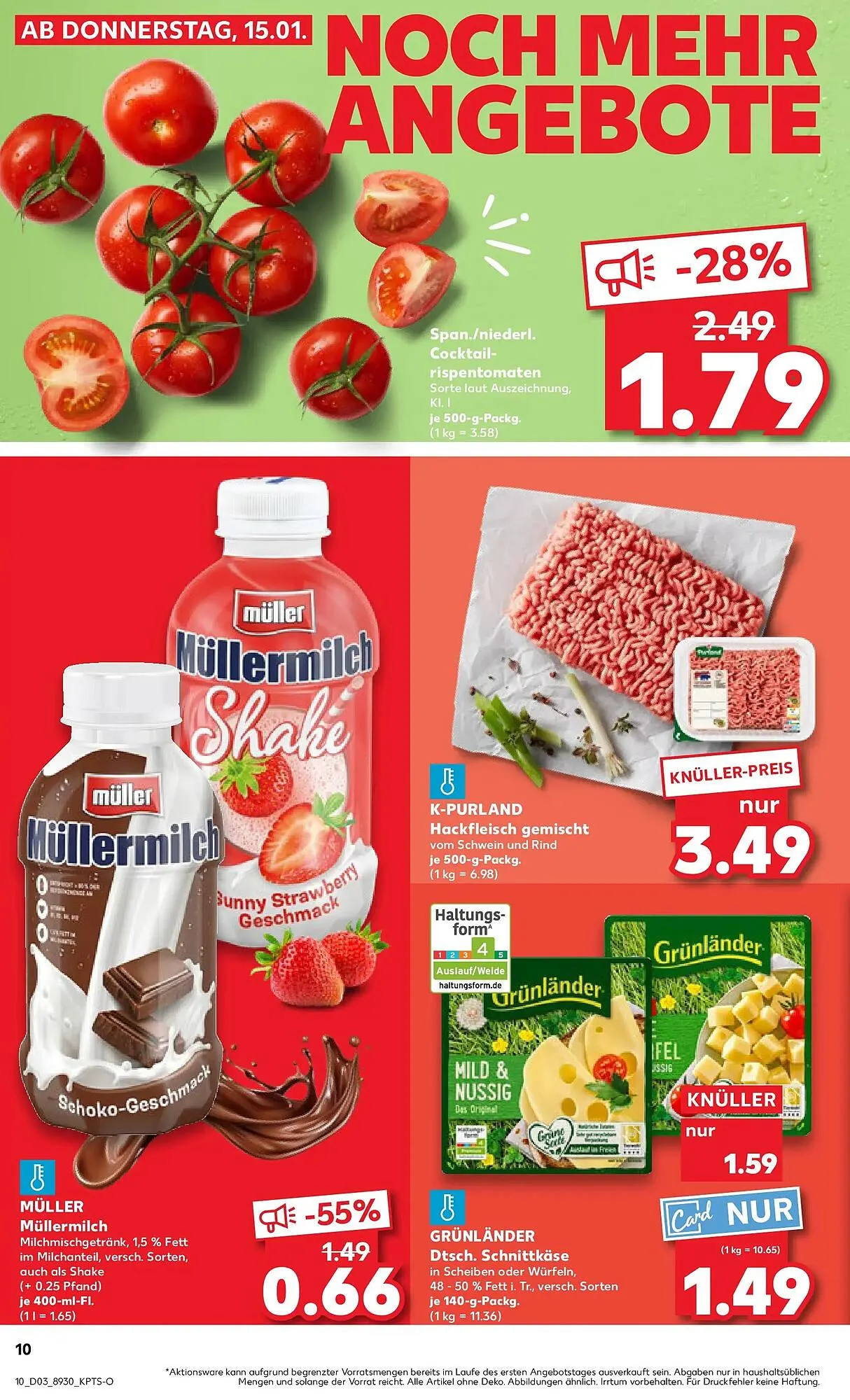 Kaufland Prospekt von 18. Januar bis 21. Januar 2026 - Prospekt seite 10