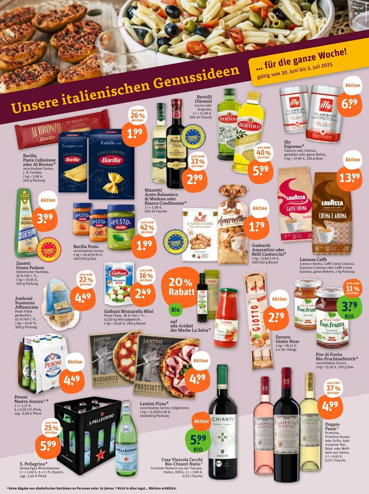 Tegut Aktueller Prospekt von 30. Juni bis 6. Juli 2025 - Prospekt seite 2