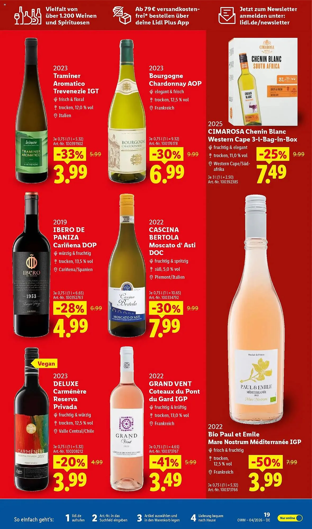 Lidl Prospekt von 1. April bis 30. April 2026 - Prospekt seite 19