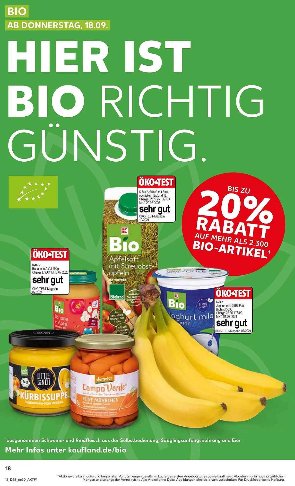Kaufland Prospekt von 21. September bis 24. September 2025 - Prospekt seite 18