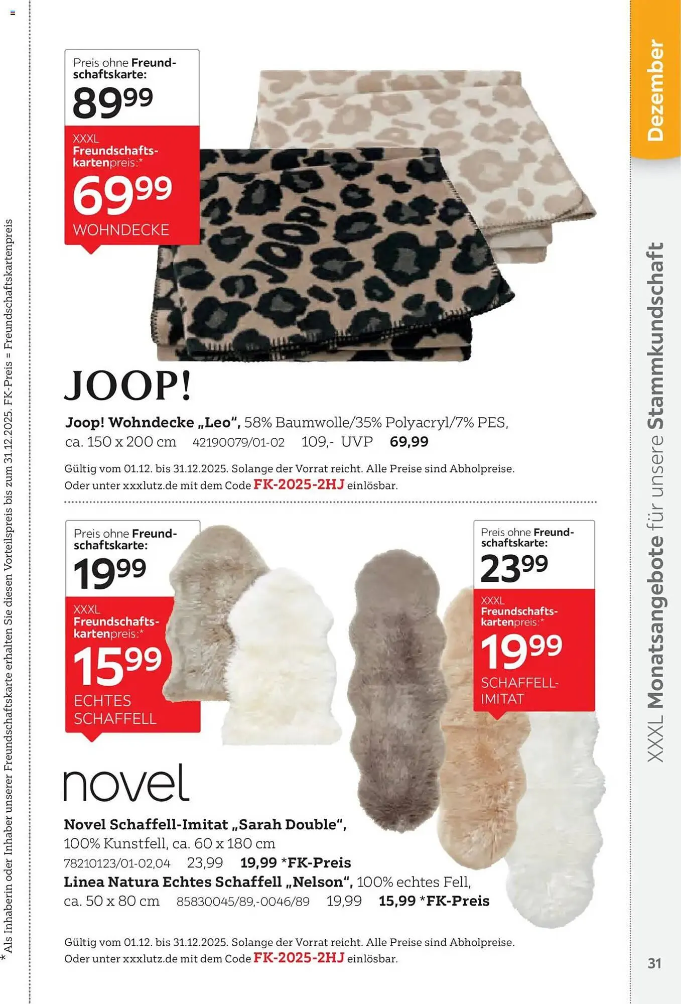 XXXLutz Prospekt von 1. August bis 31. Januar 2026 - Prospekt seite 31